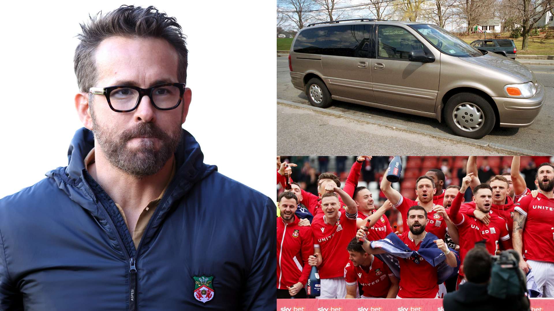Ryan Reynolds minivan