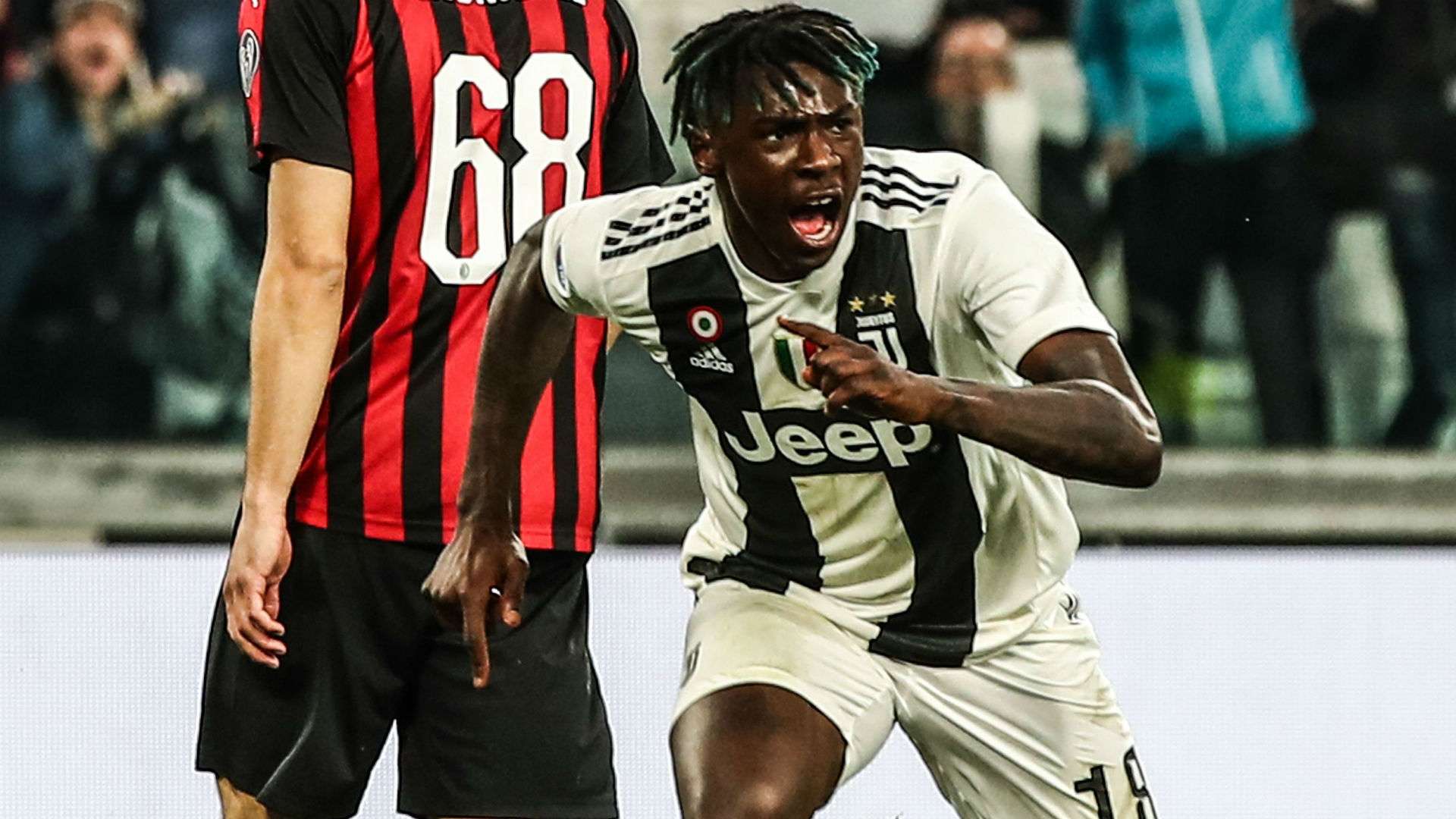Kean Juventus Milan Serie A