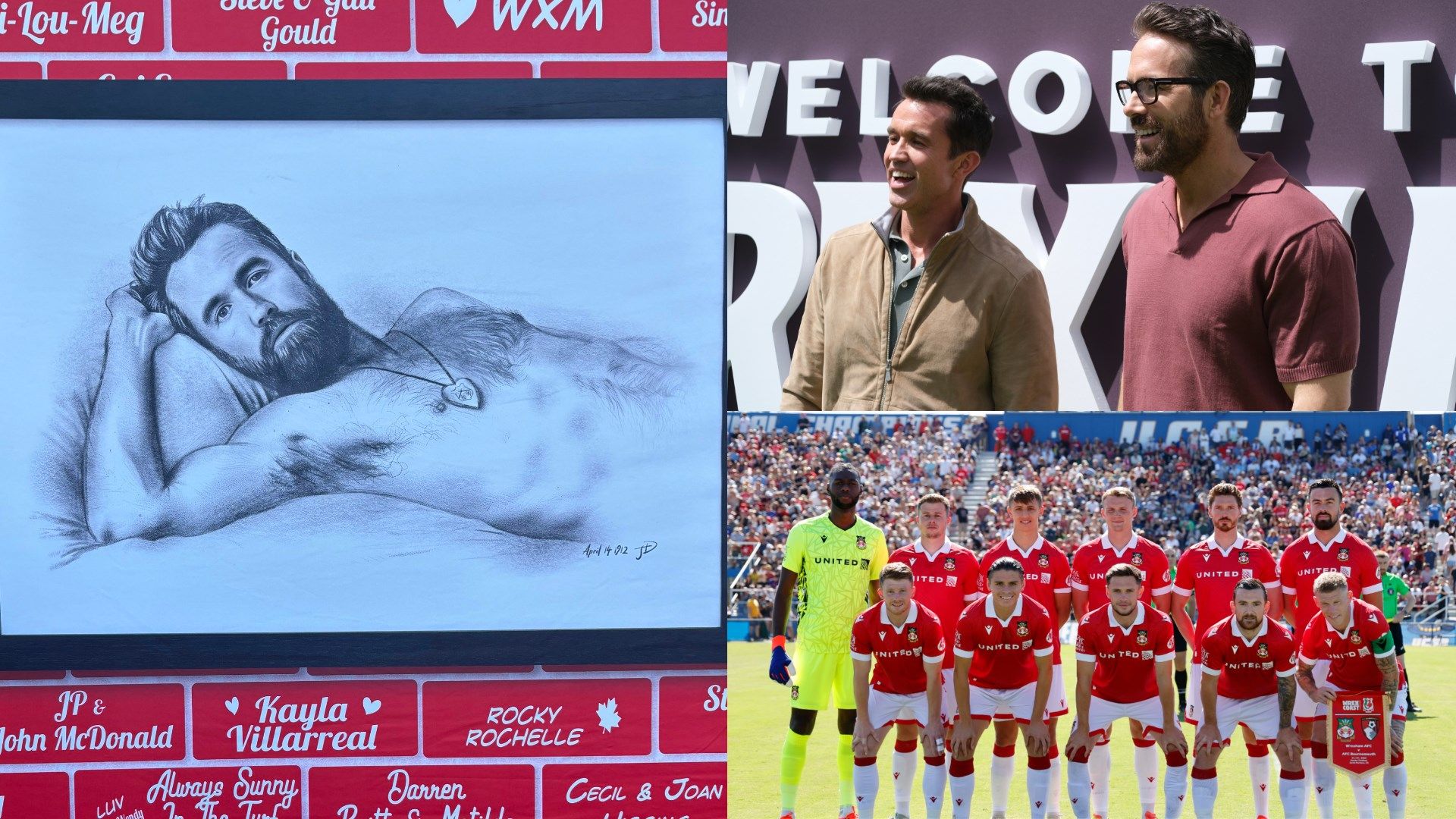 Ryan Reynolds Rob McElhenney Wrexham