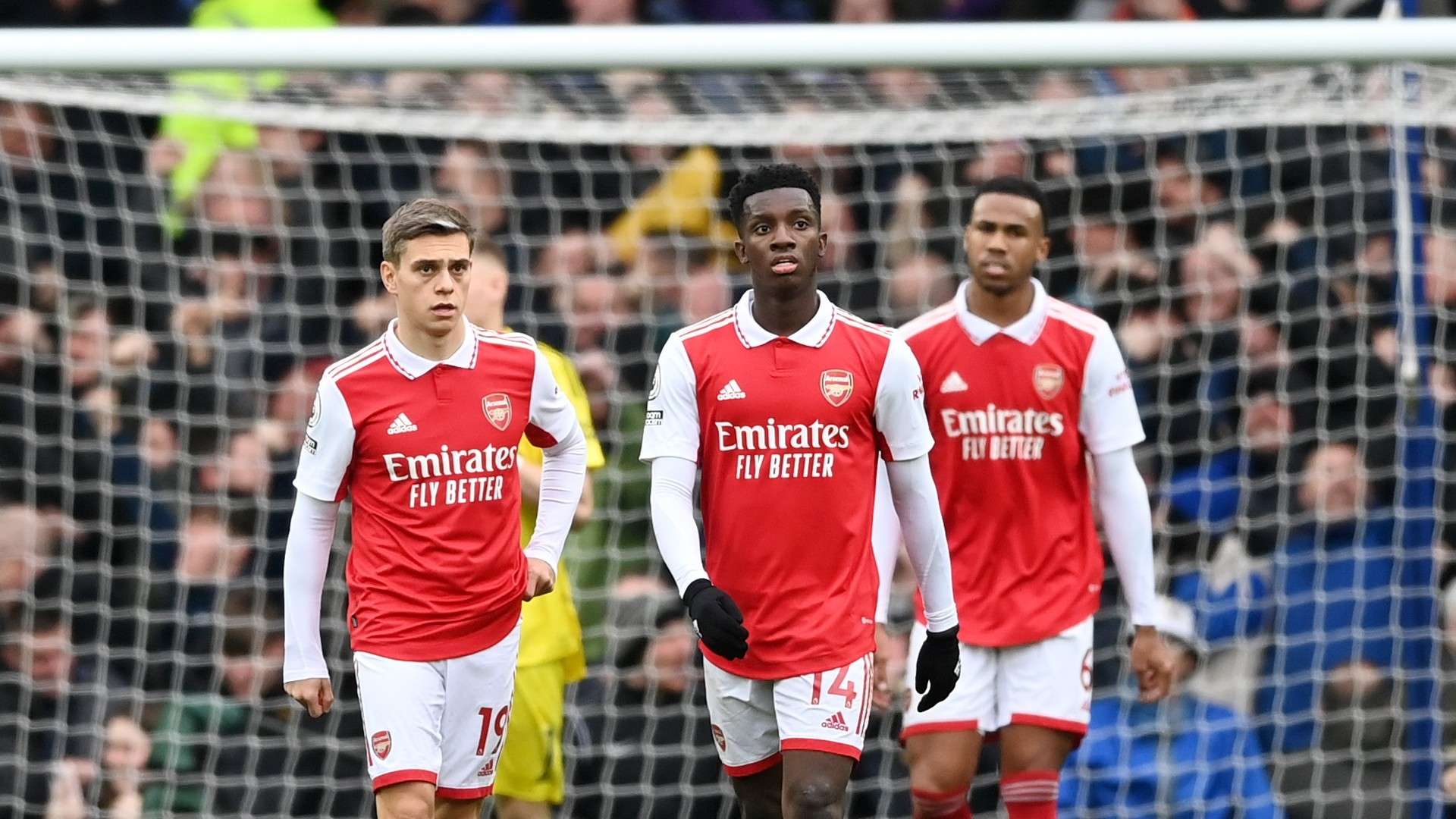 Trossard Nketiah Gabriel Arsenal 2022-23