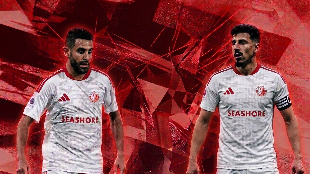 Riyad Mahrez Baghdad Bounedjah Shamal GFX GOAL ONLY