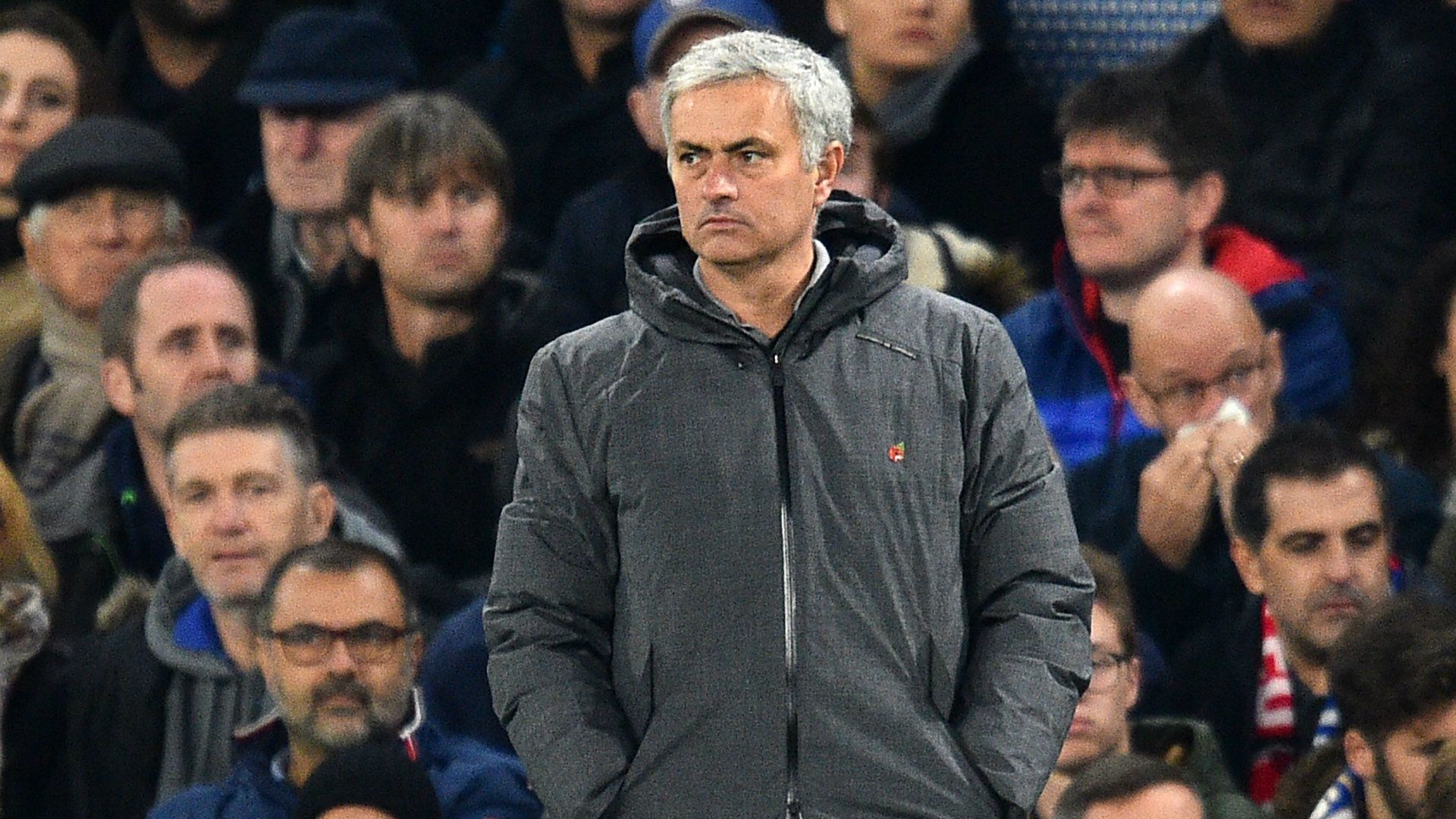 Jose Mourinho, Chelsea v Man Utd, 17/18