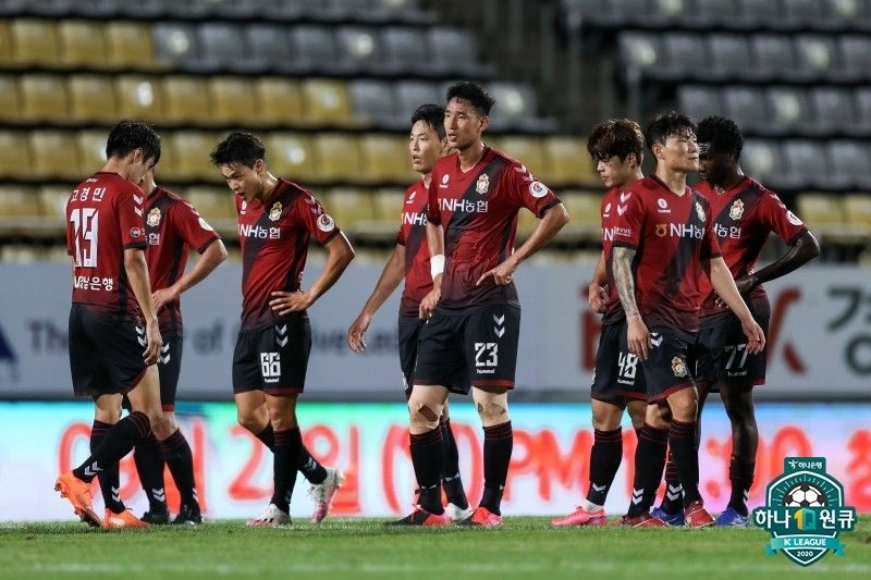 경남 패배 좌절