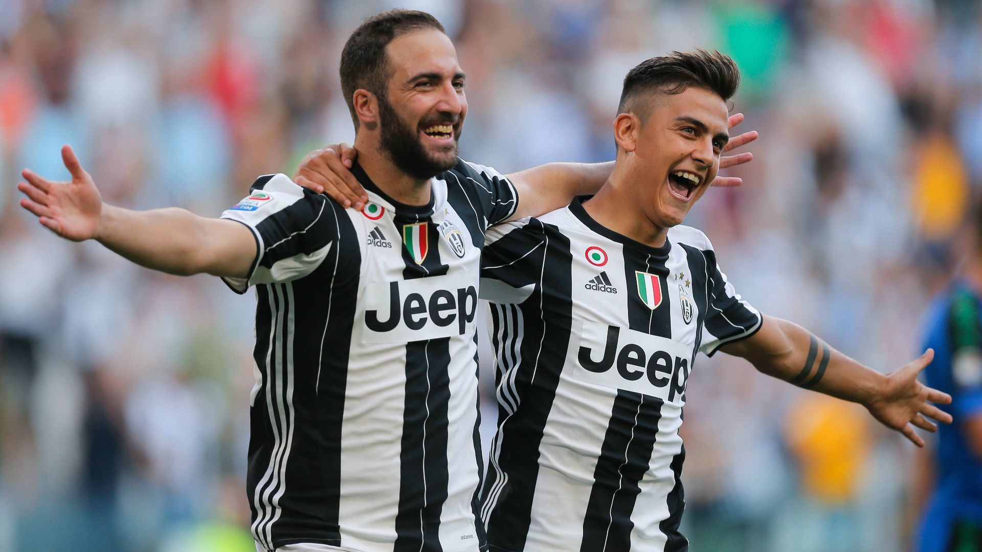 Higuain Dybala Juventus Sassuolo Serie A