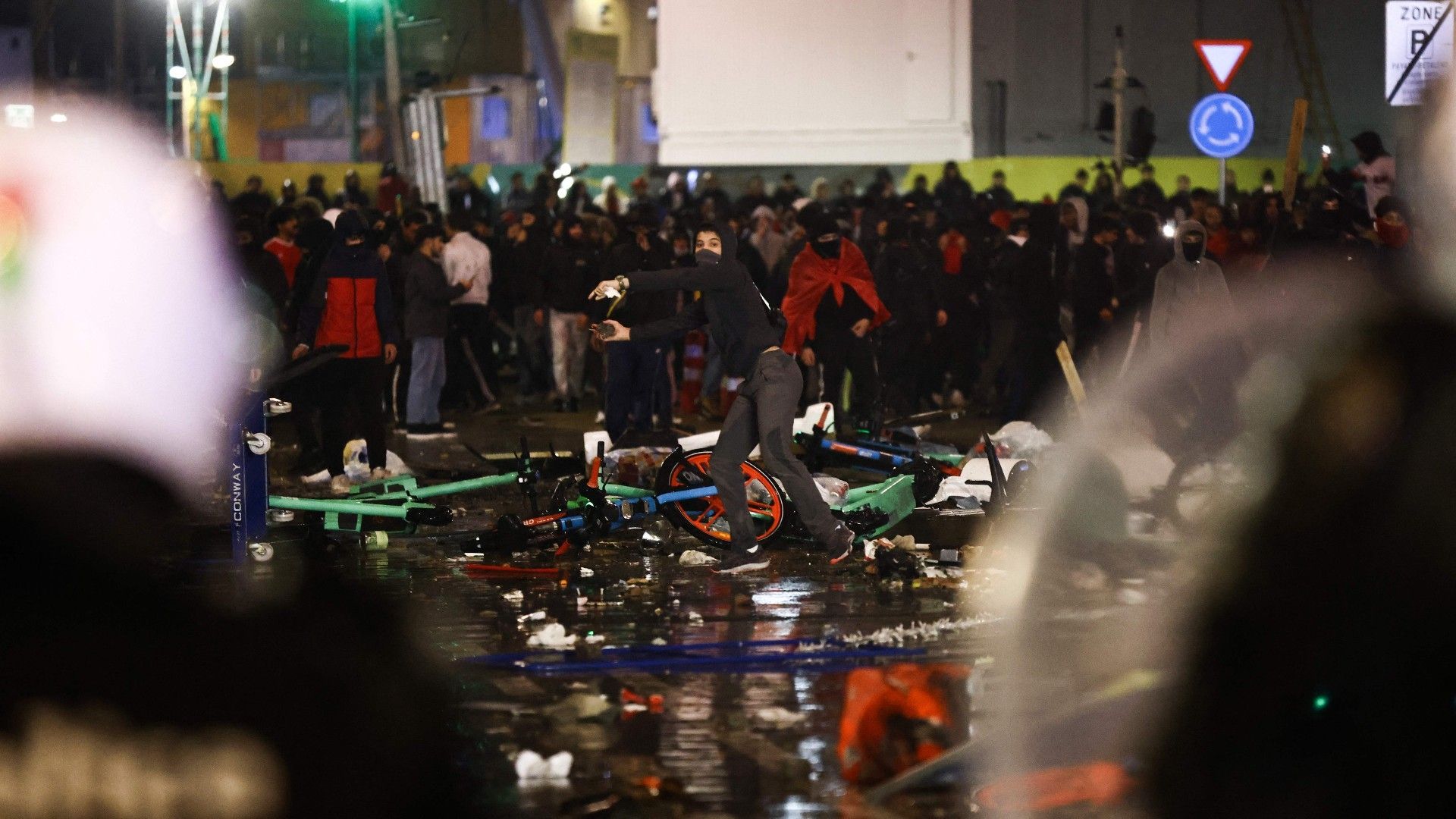 Belgium Brussels riot