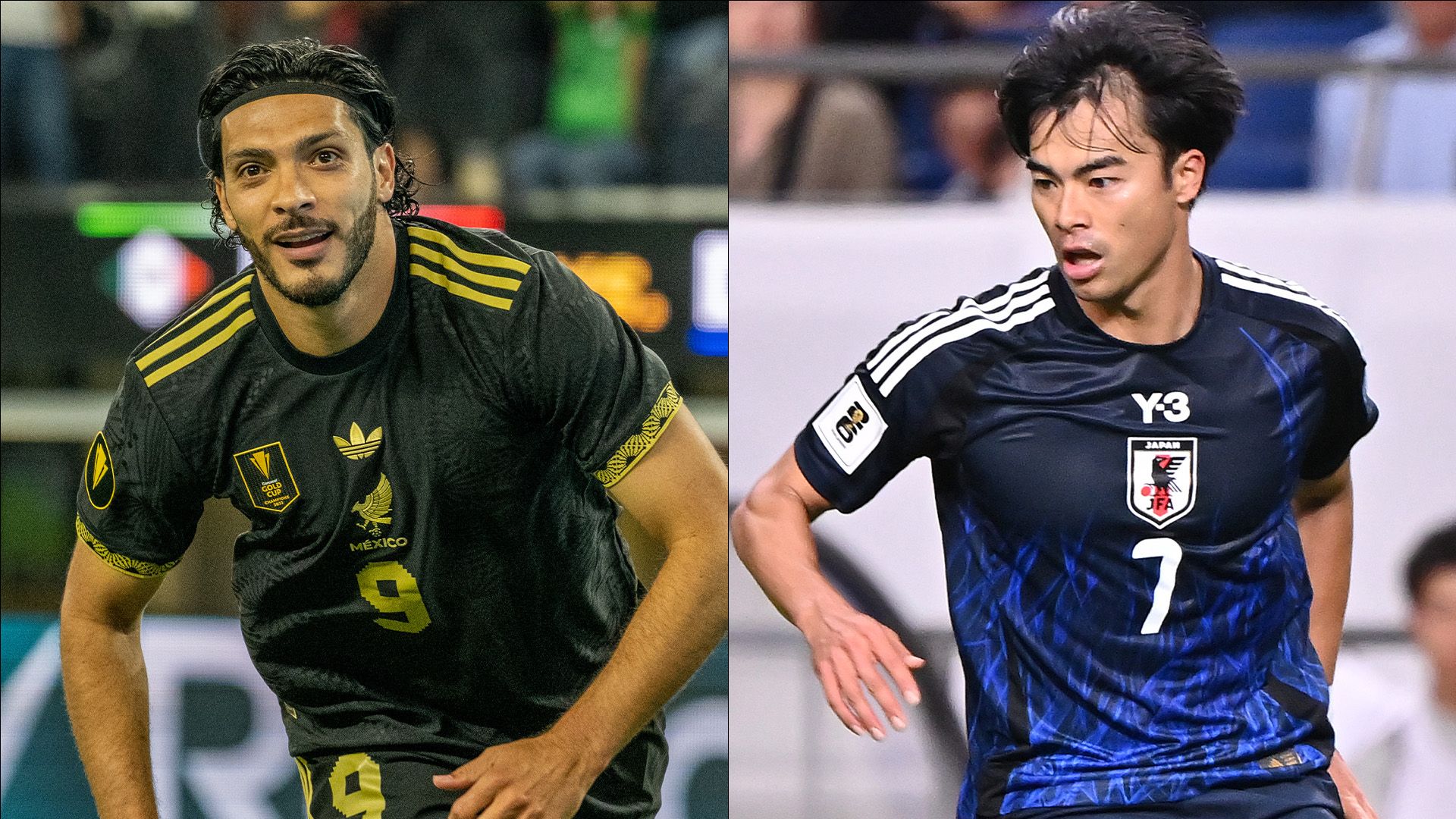 Raul Jimenez Mexico Kaoru Mitoma Japan