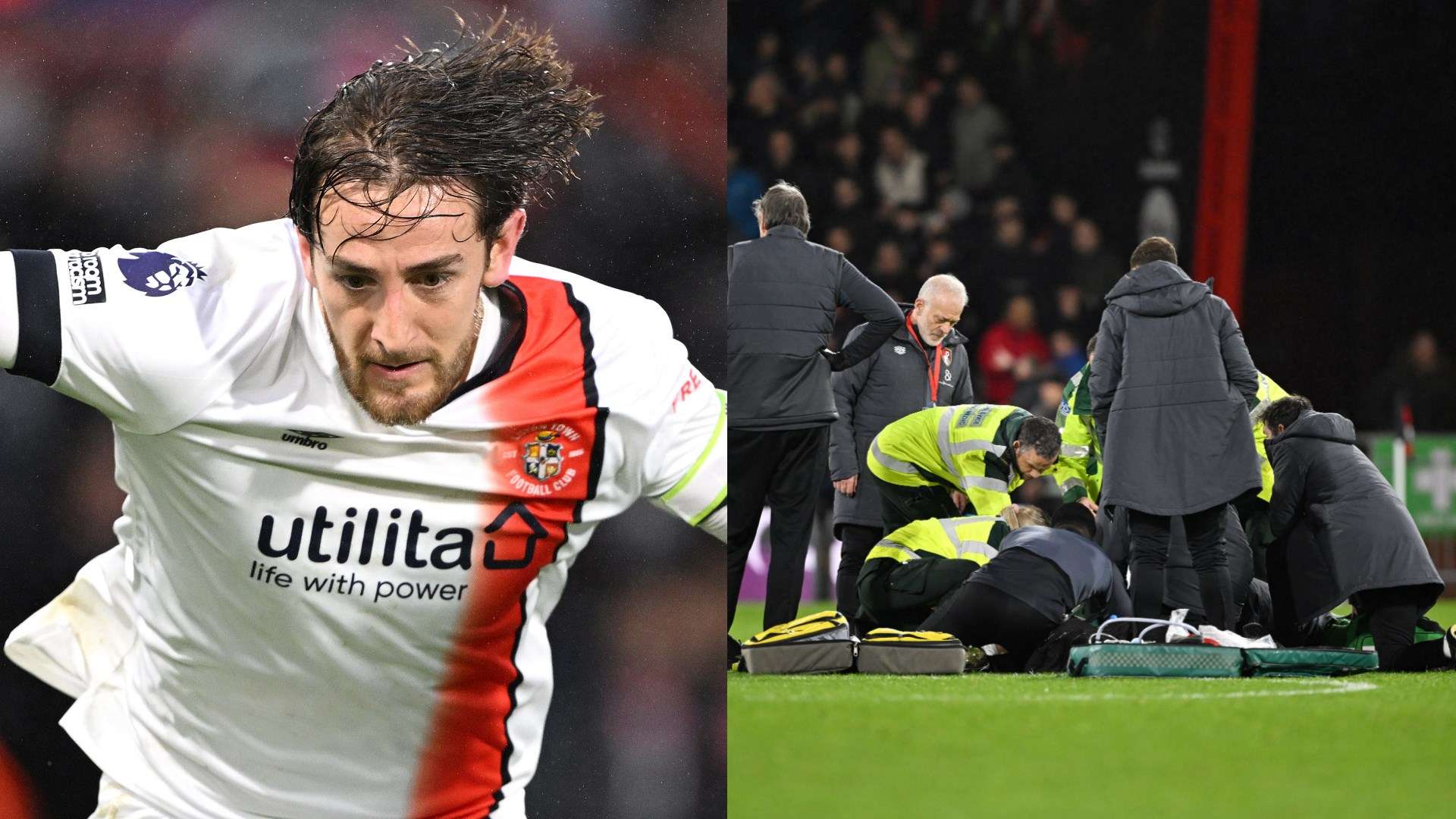 Tom Lockyer suffered cardiac arrest during Luton Town's abandoned game  against Bournemouth that saw him collapse on pitch - confirmed as being  'stable' in hospital | Goal.com Nigeria