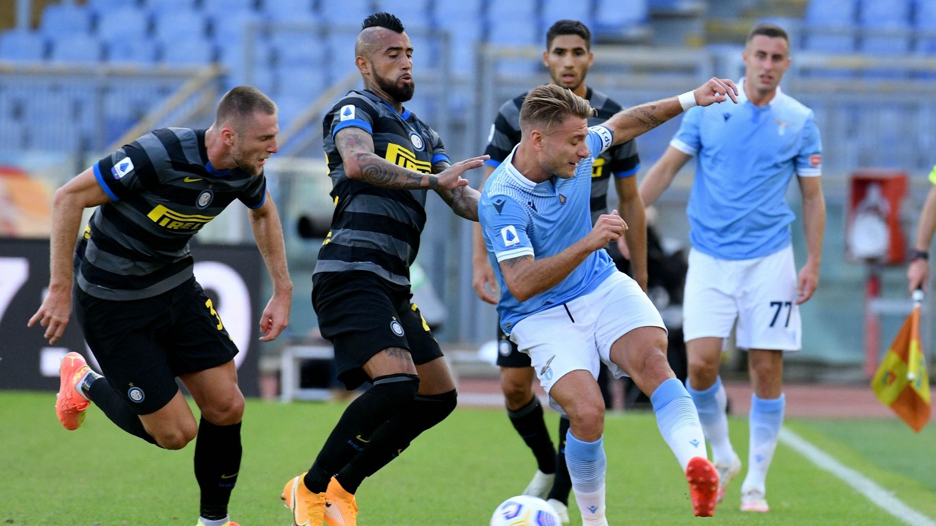 Arturo Vidal Lazio Inter 04102020