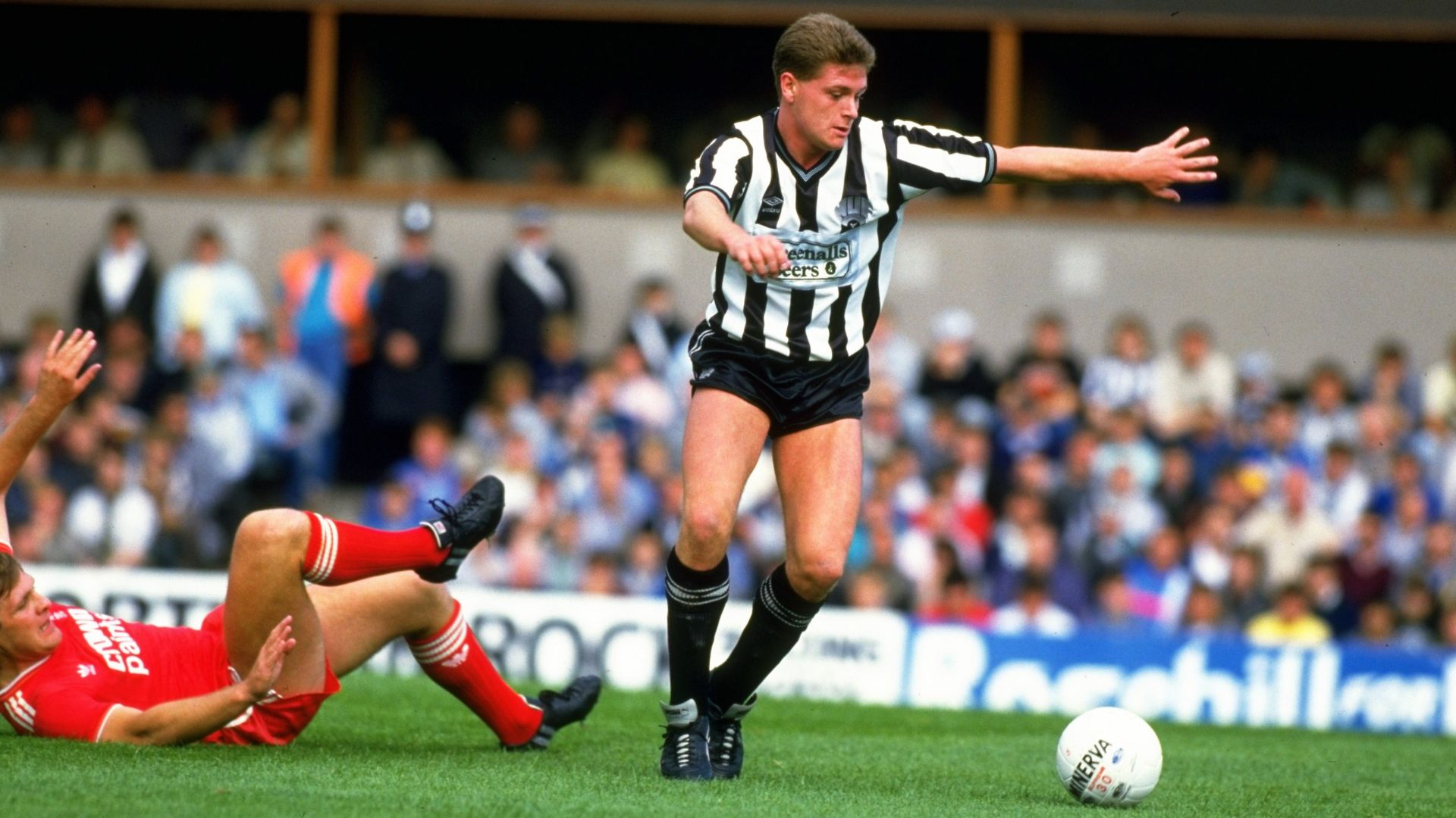 Young Paul Gascoigne Newcastle