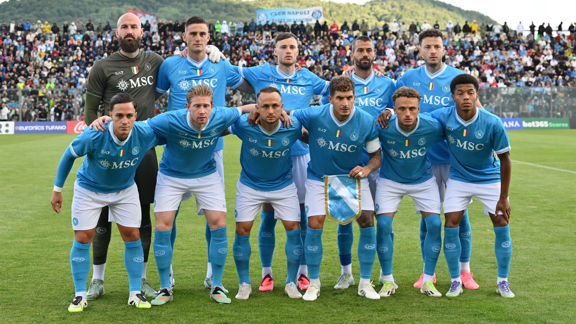 Napoli prima maglia Serie A