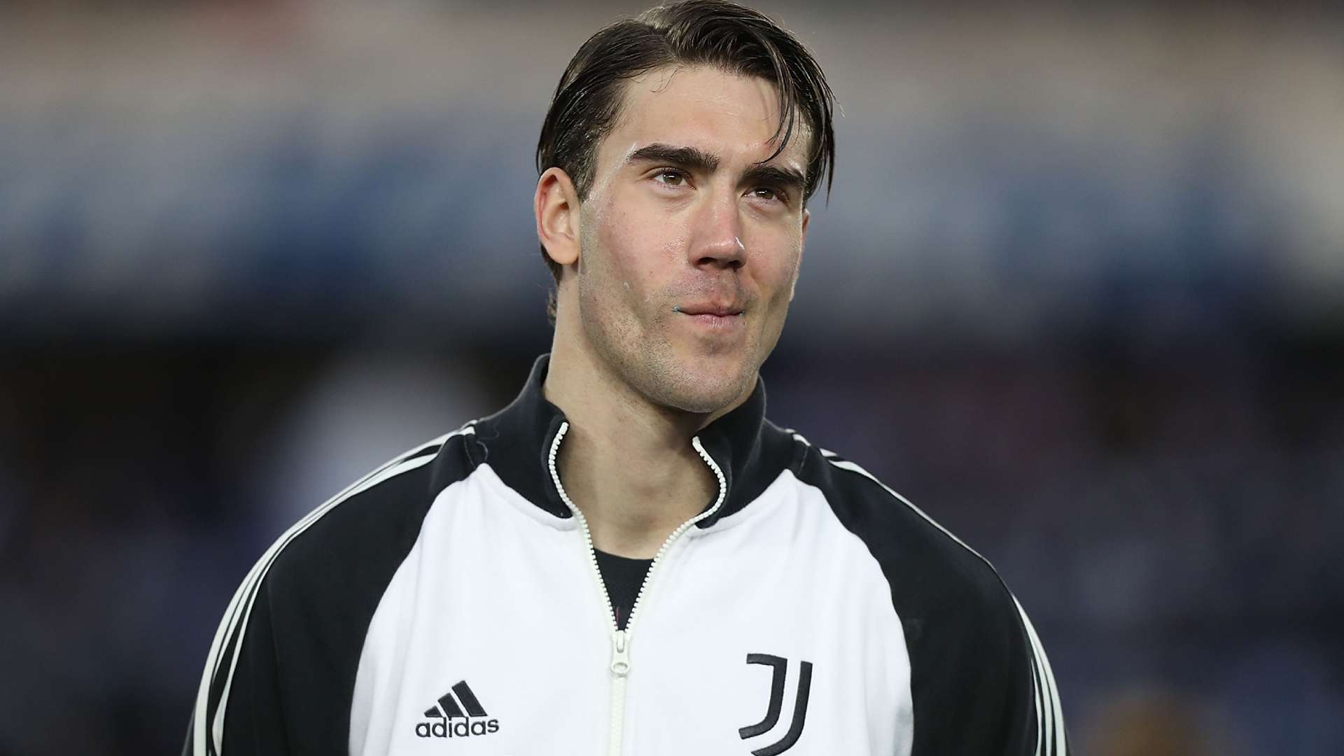 Dusan Vlahovic Juventus pre-match 2021-22