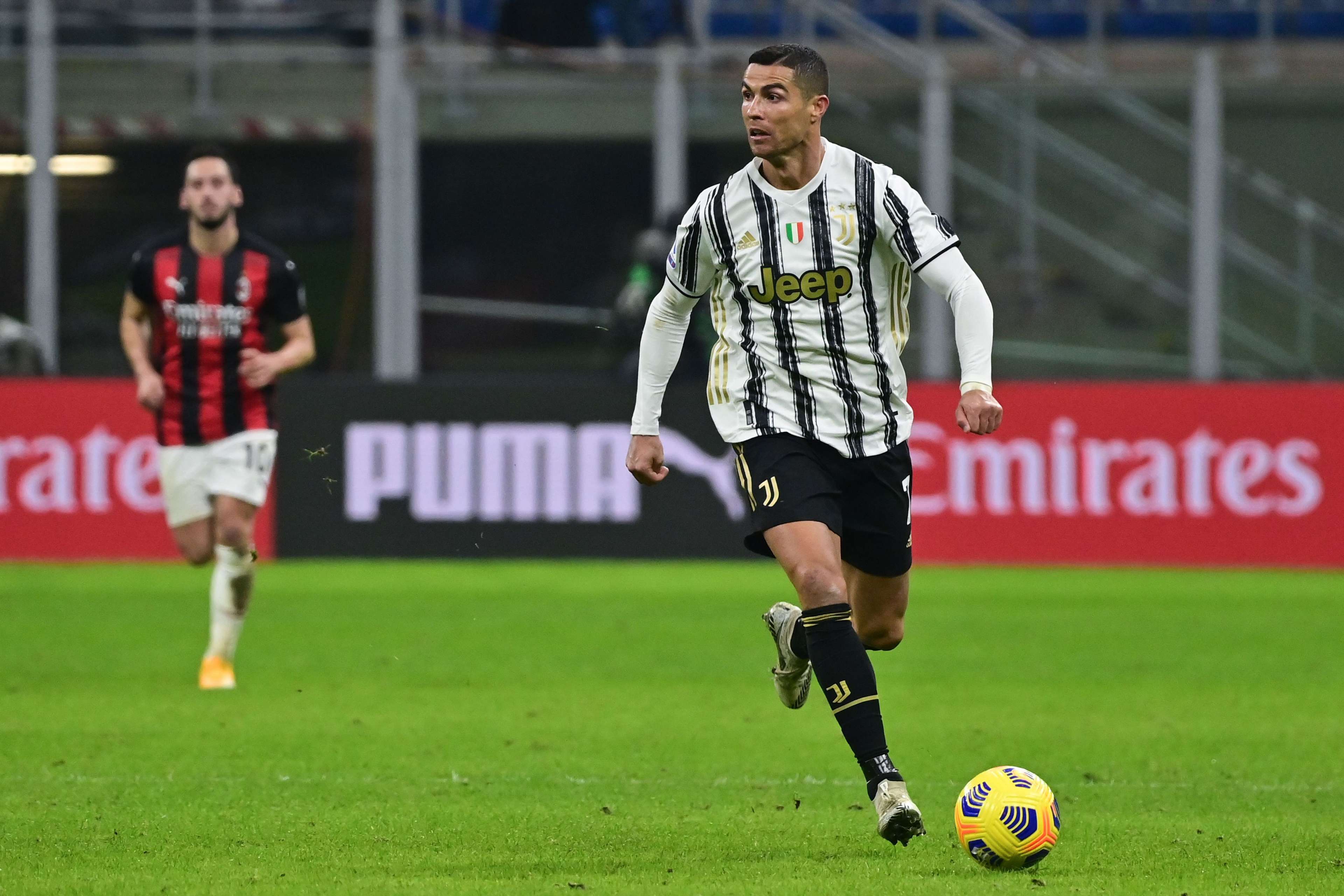 Milan vs Juventus Ronaldo
