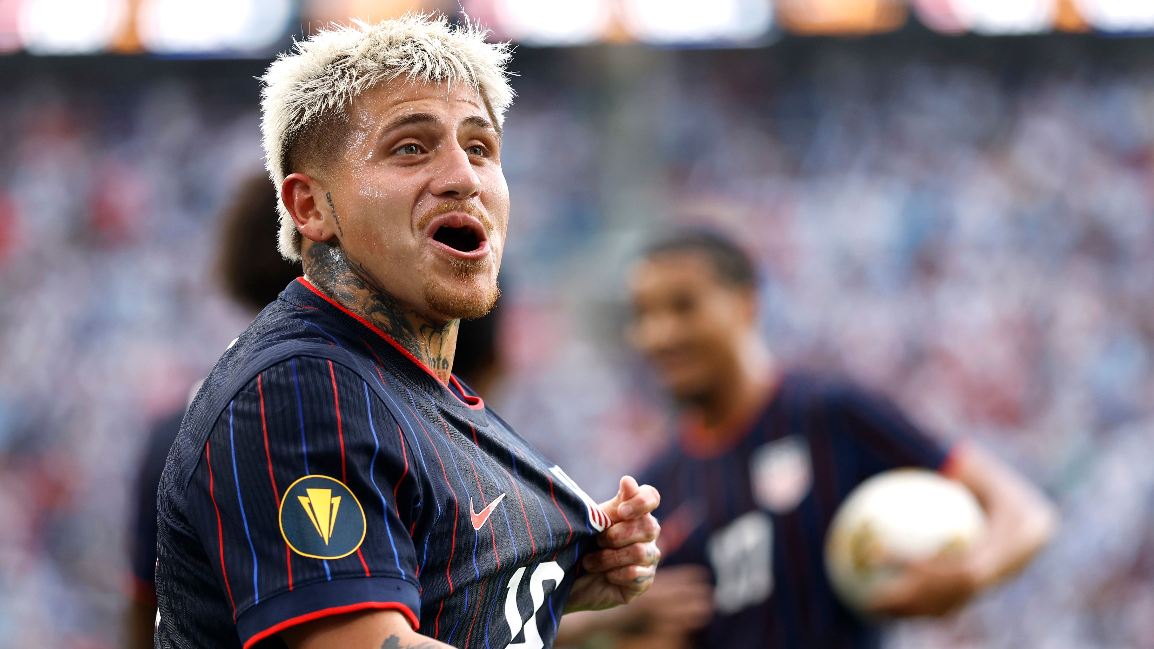 Diego Luna USMNT vs Guatemala HIC