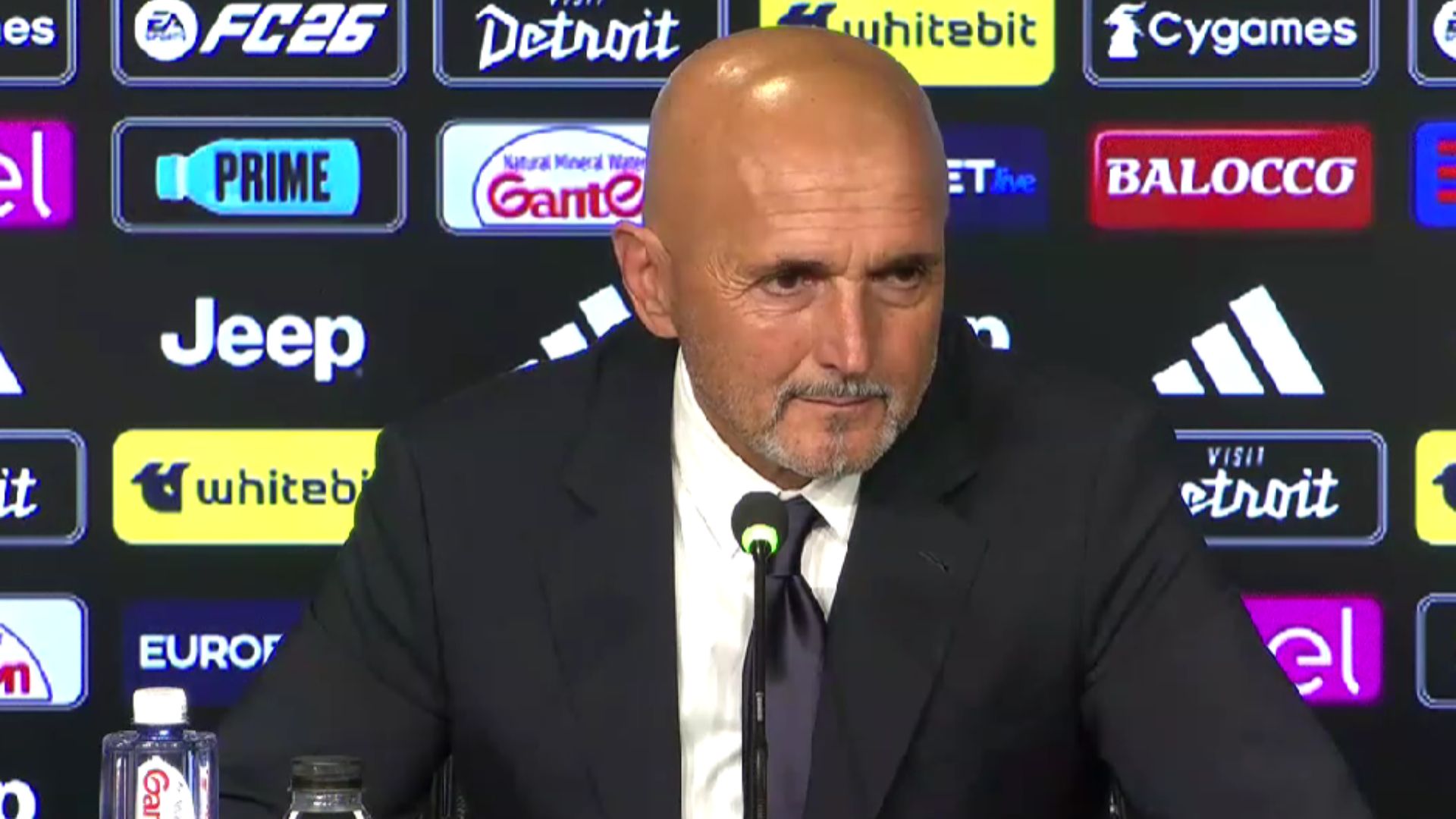 Luciano Spalletti Juventus press conference 31102025