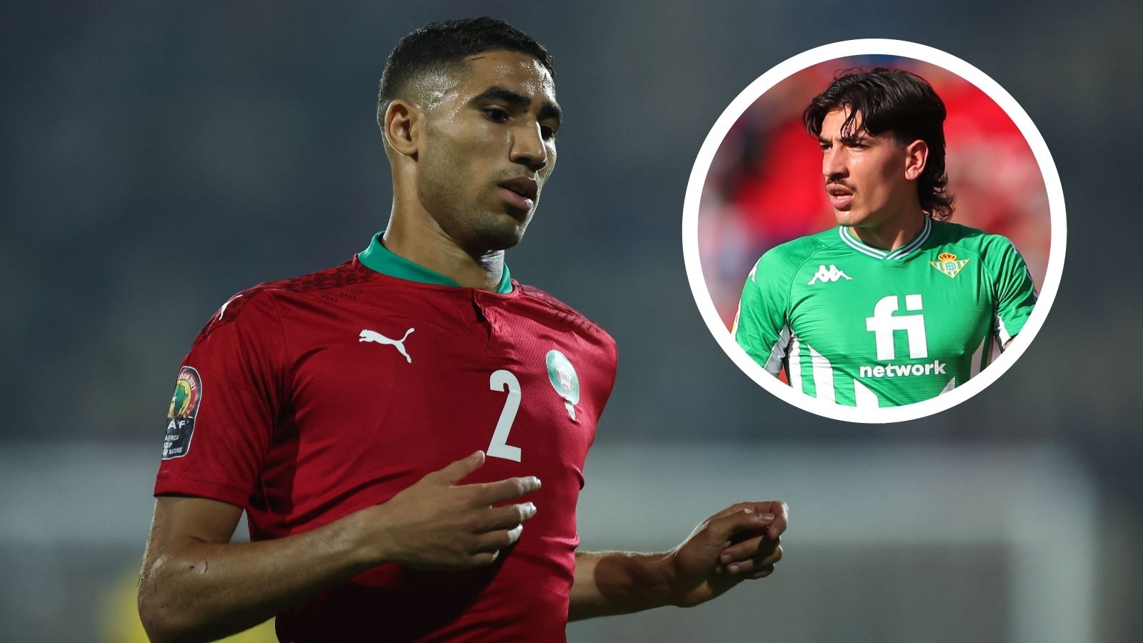 Achraf Hakimi & Hector Bellerin