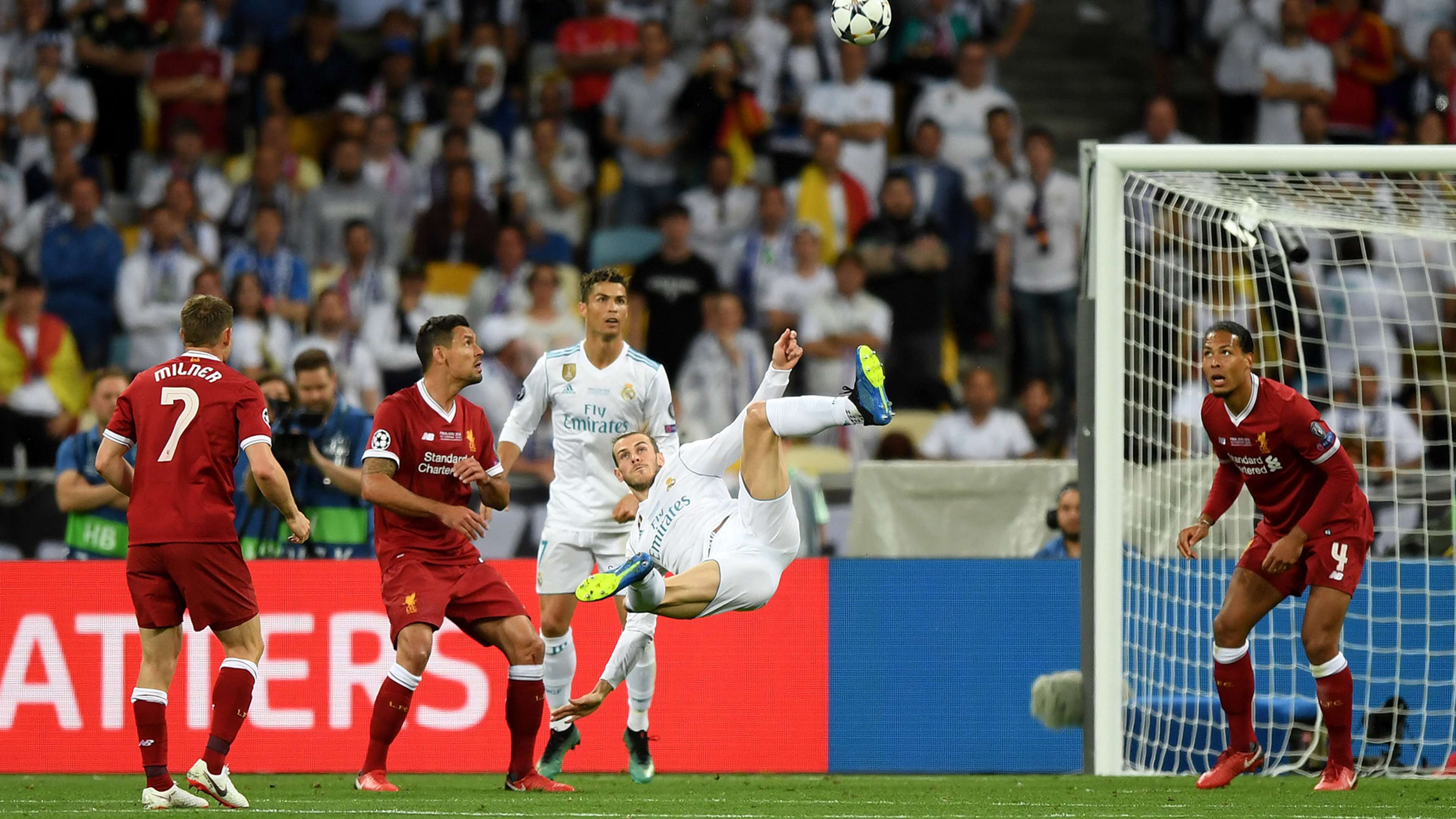 Bale bycicle Goal Real Madrid Liverpool Champions League final 26052018