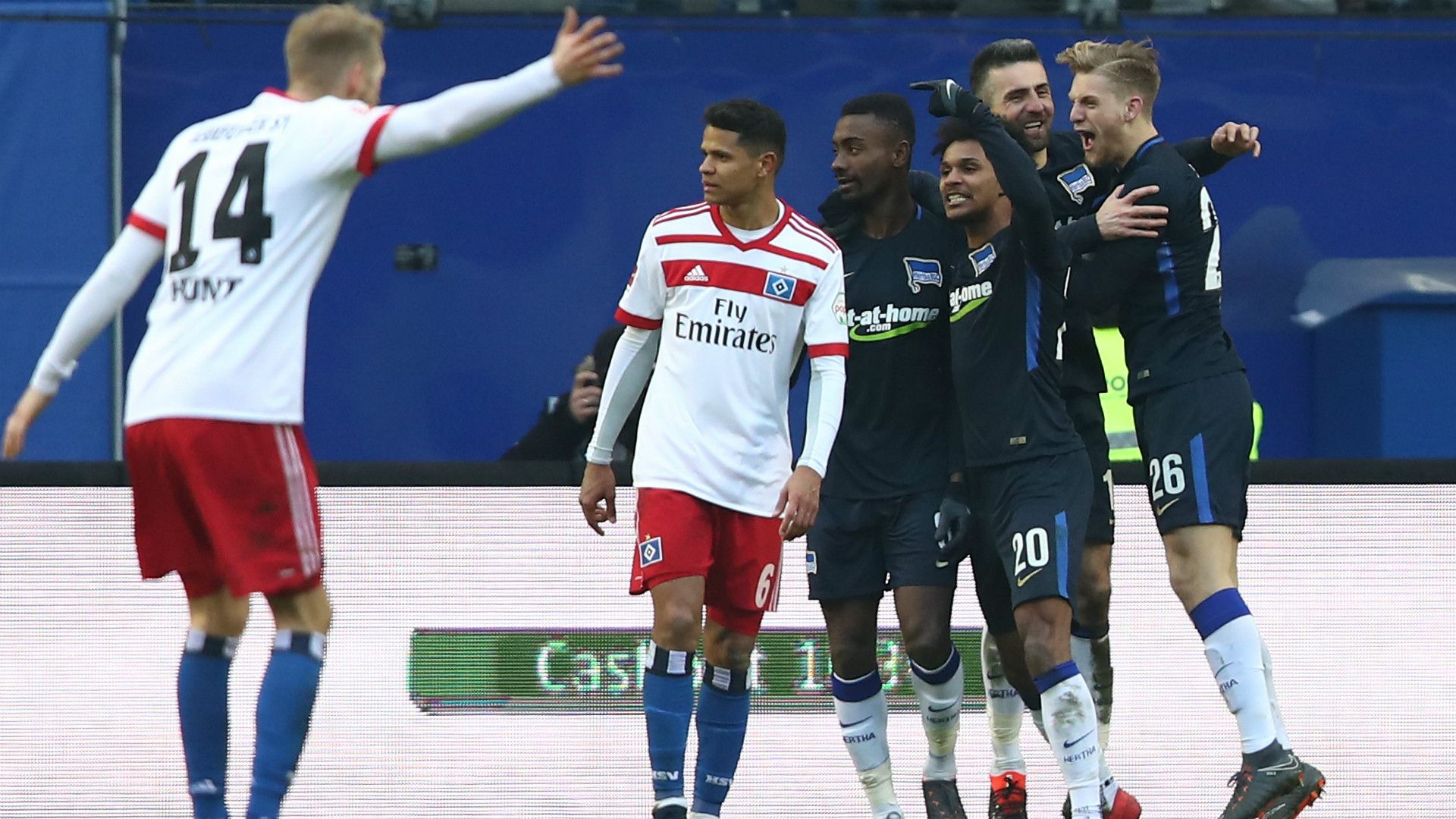Salomon Kalou Hamburger SV Hertha BSC Bundesliga 17032018