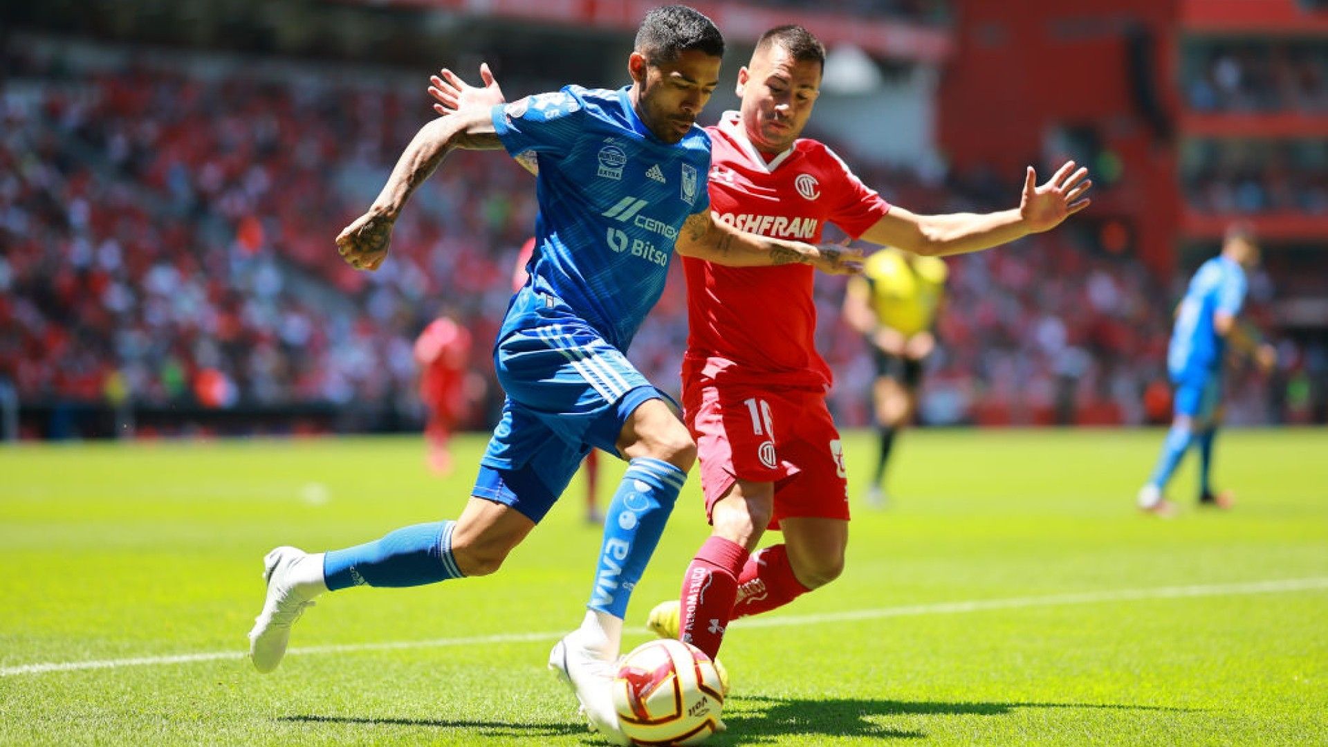 Javier Aquino Jean Meneses Toluca Tigres Clausura 2023