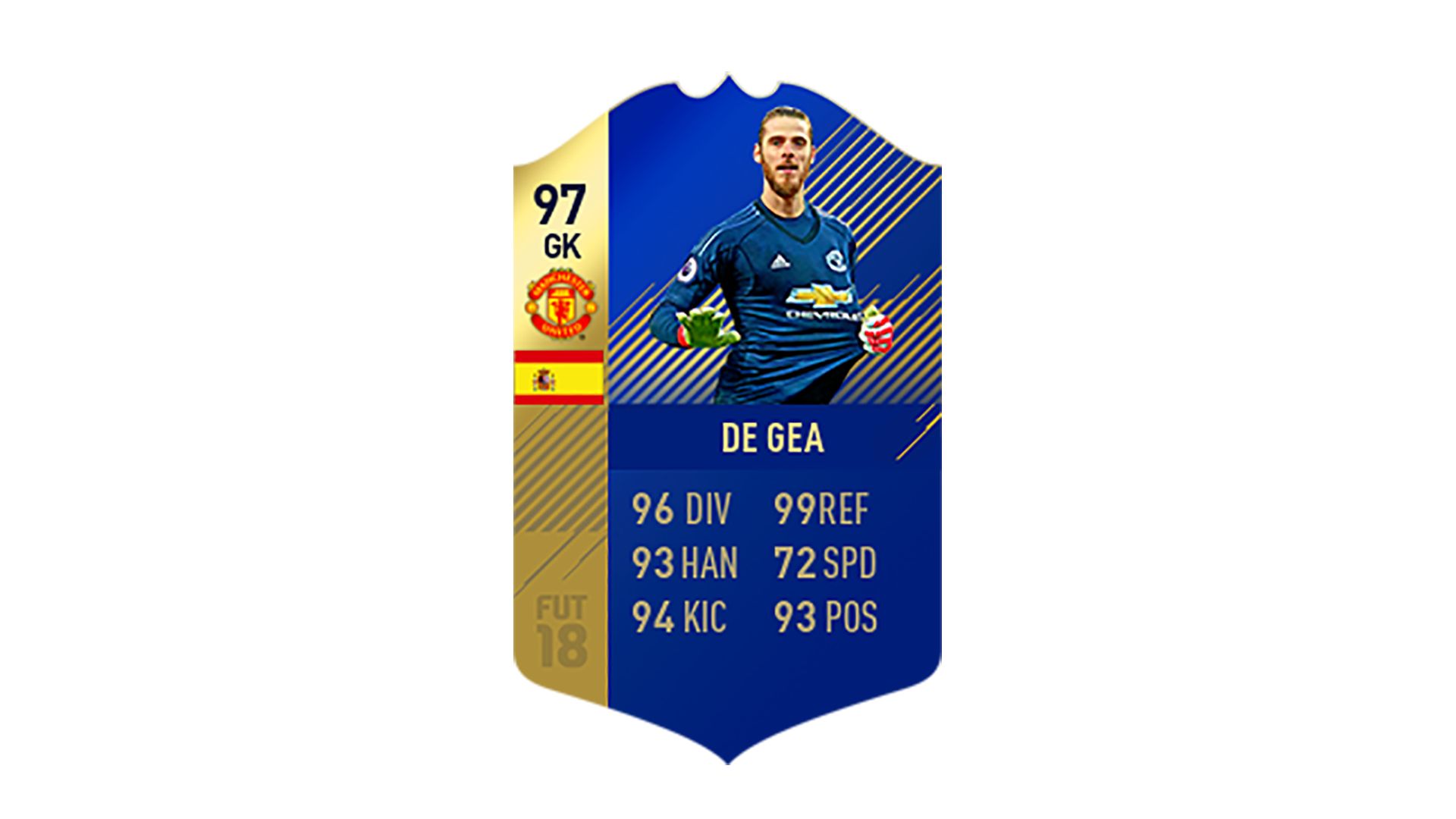 FIFA 18 Ultimate Team of the Season De Gea