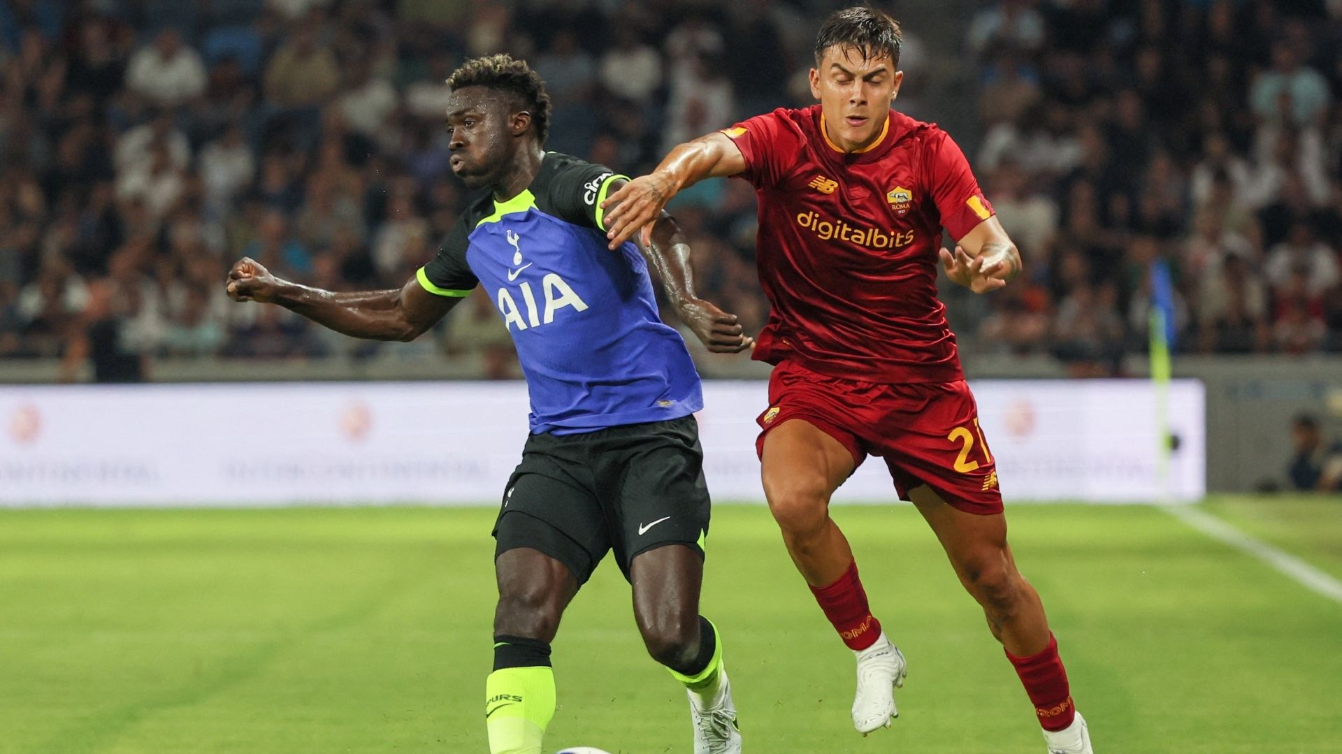 dybala tottenham roma