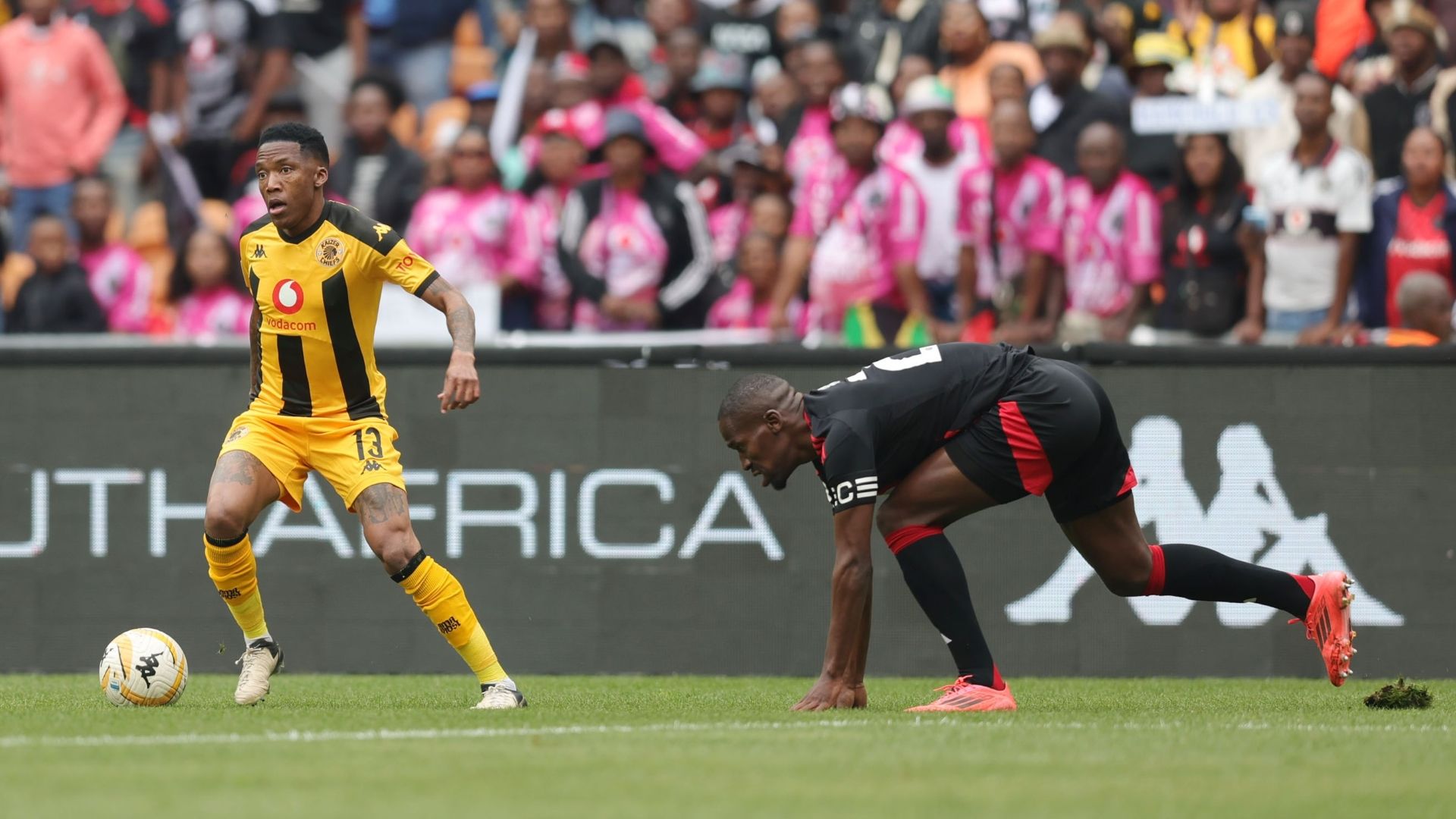 Pule Mmodi and Tapelo Xoki, Kaizer Chiefs vs Orlando Pirates