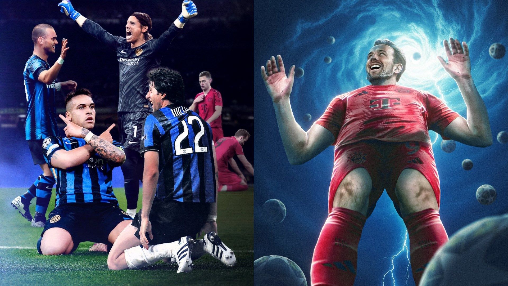 Harry Kane Bayern Inter UCL 2024-2025 GFX