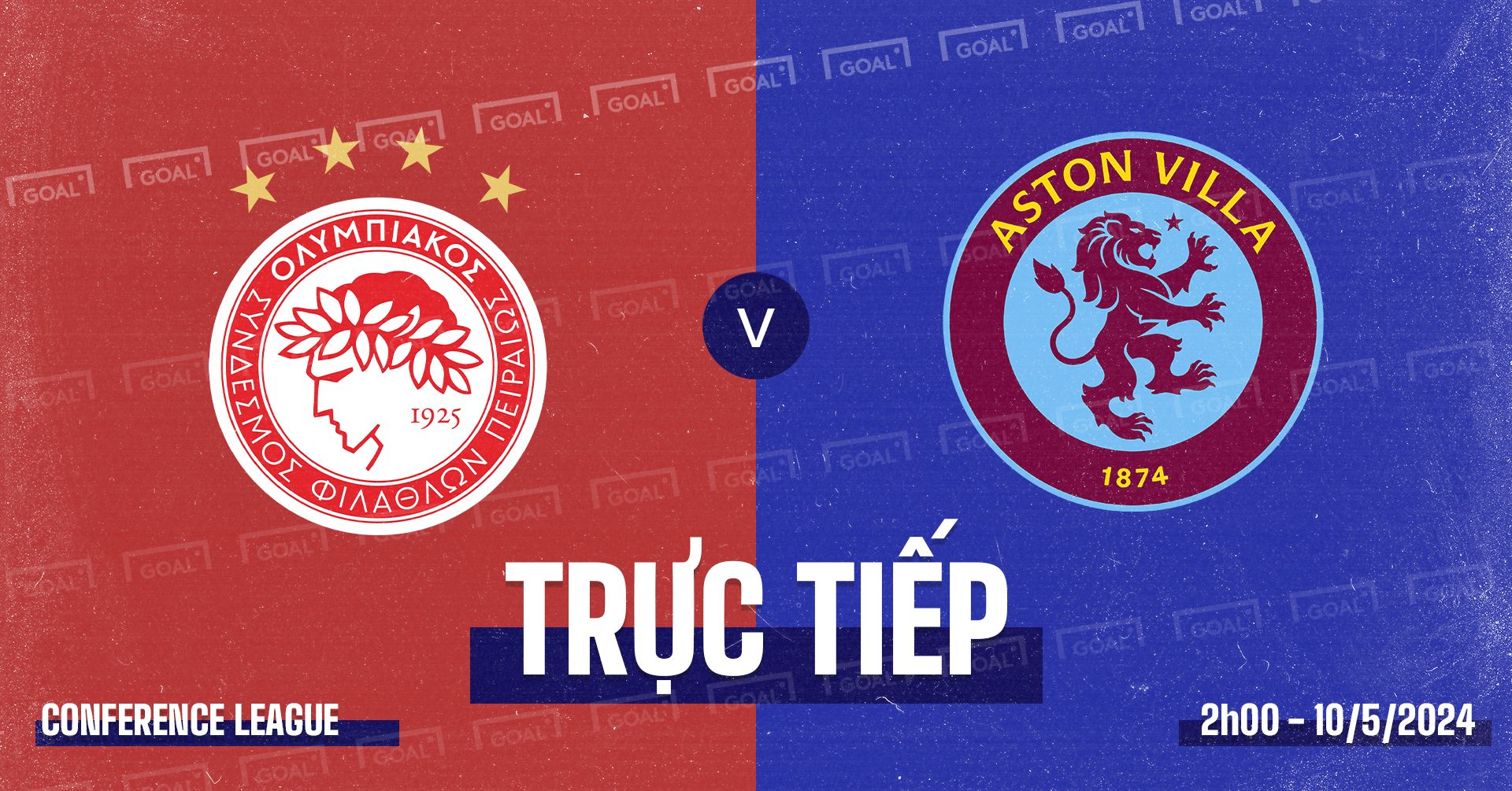 Olympiakos vs Aston Villa Conference League 2023/24