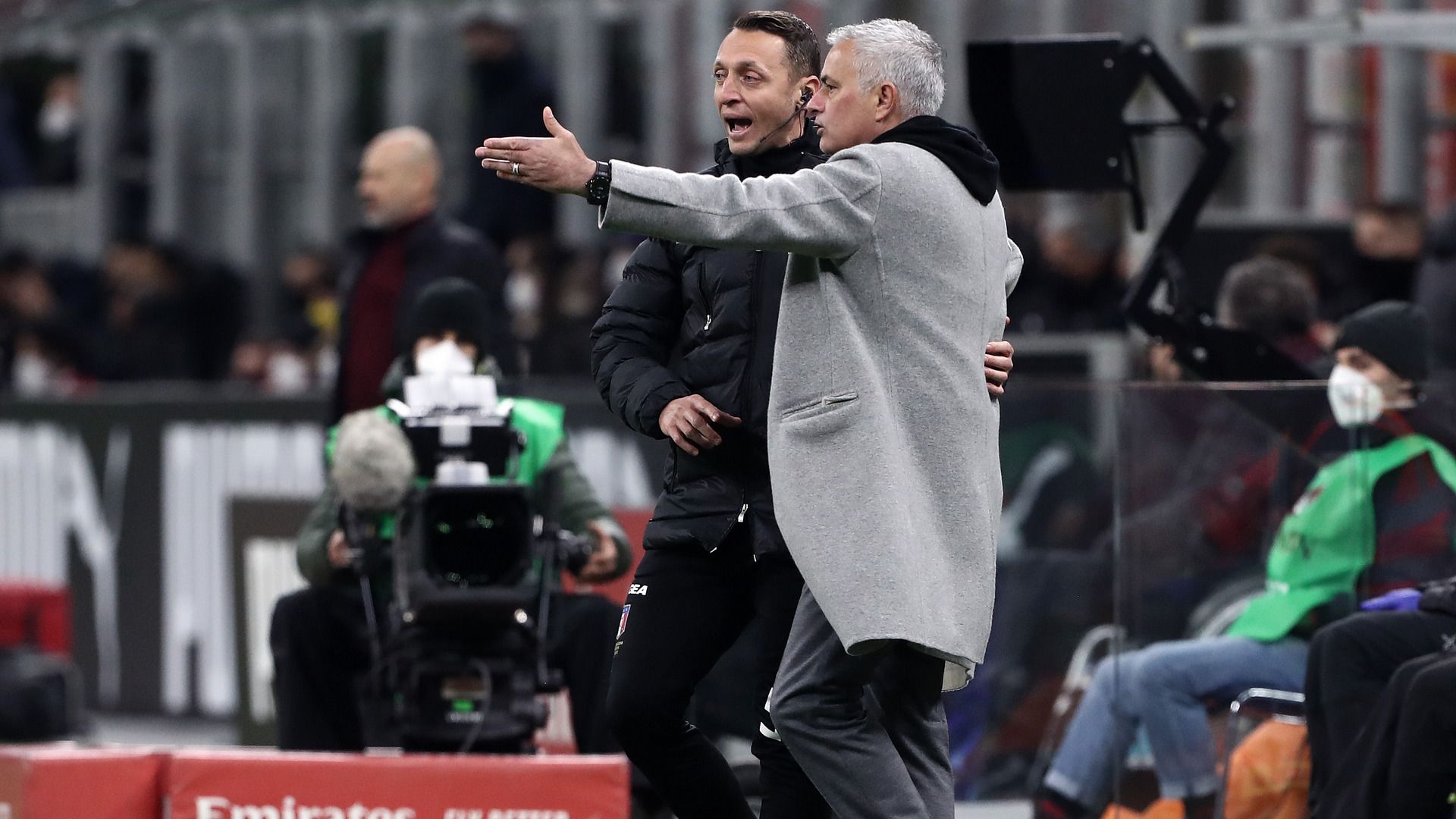 Jose Mourinho. AC Milan vs AS Roma. 01.06.2021