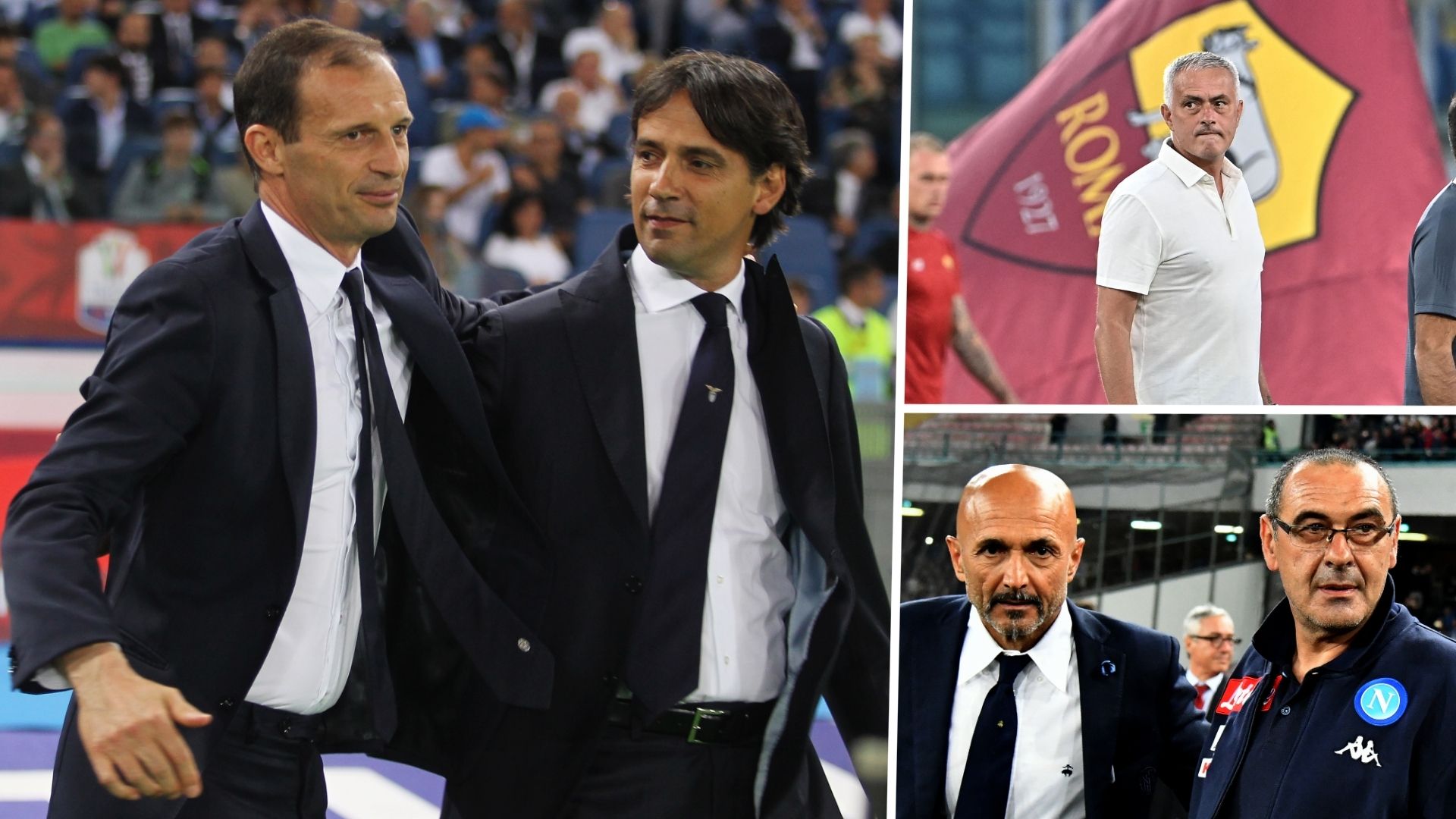 Allegri Inzaghi Spalletti Sarri Mourinho