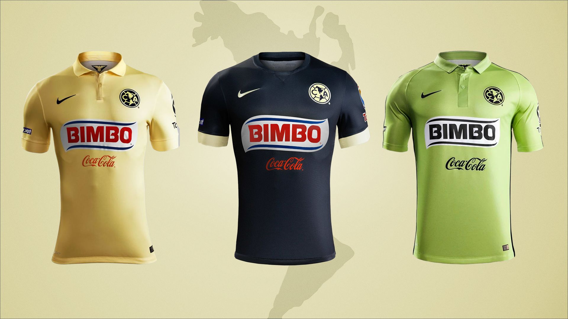 Uniformes Club América 14-15