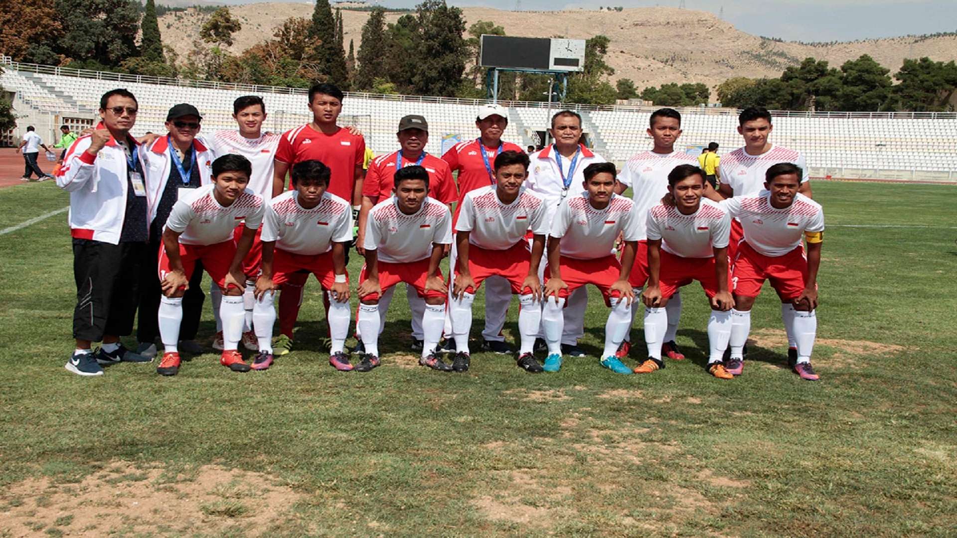 Tim pelajar Indonesia U-18