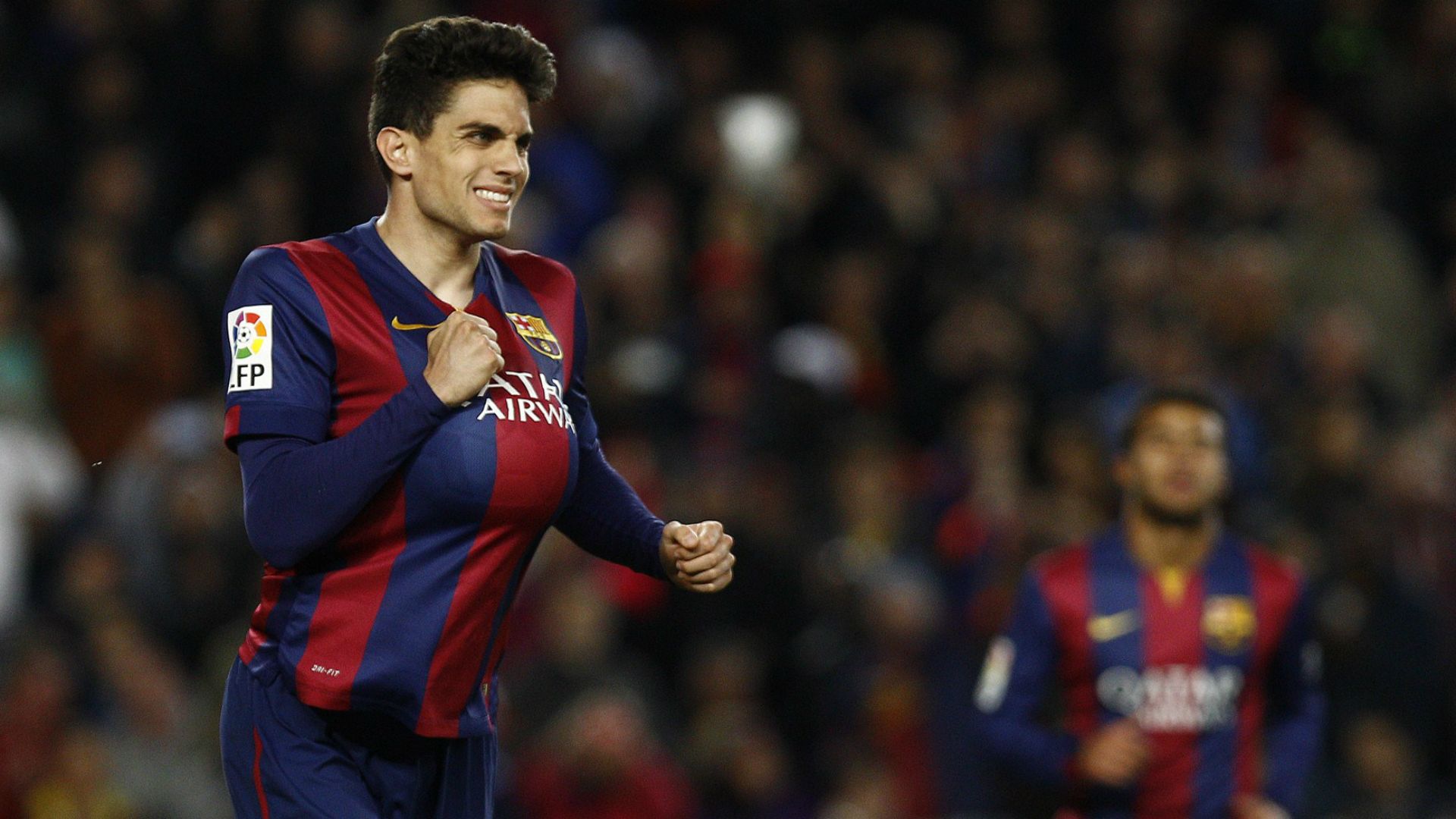 Marc Bartra Barcelona Almeria Liga BBVA 04082015