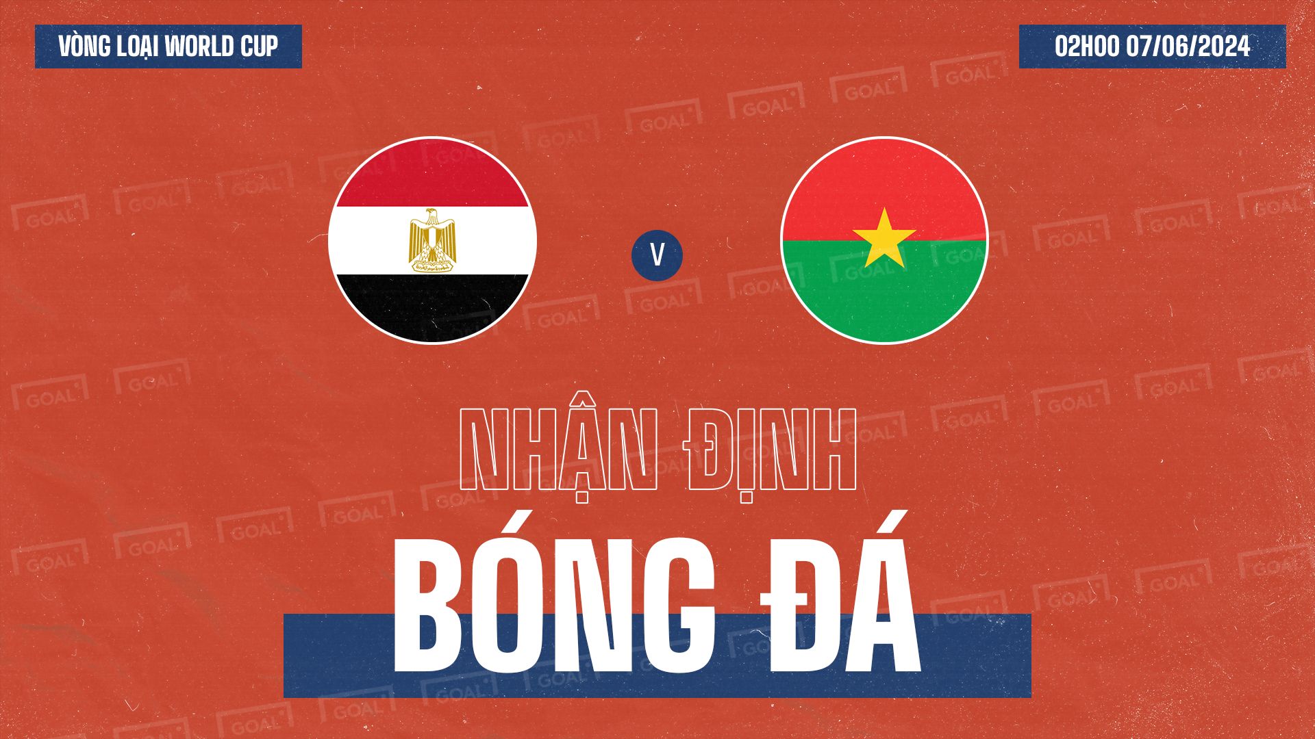 Egypt vs Burkina Faso 2026 FIFA World Cup Qualifiers GFX