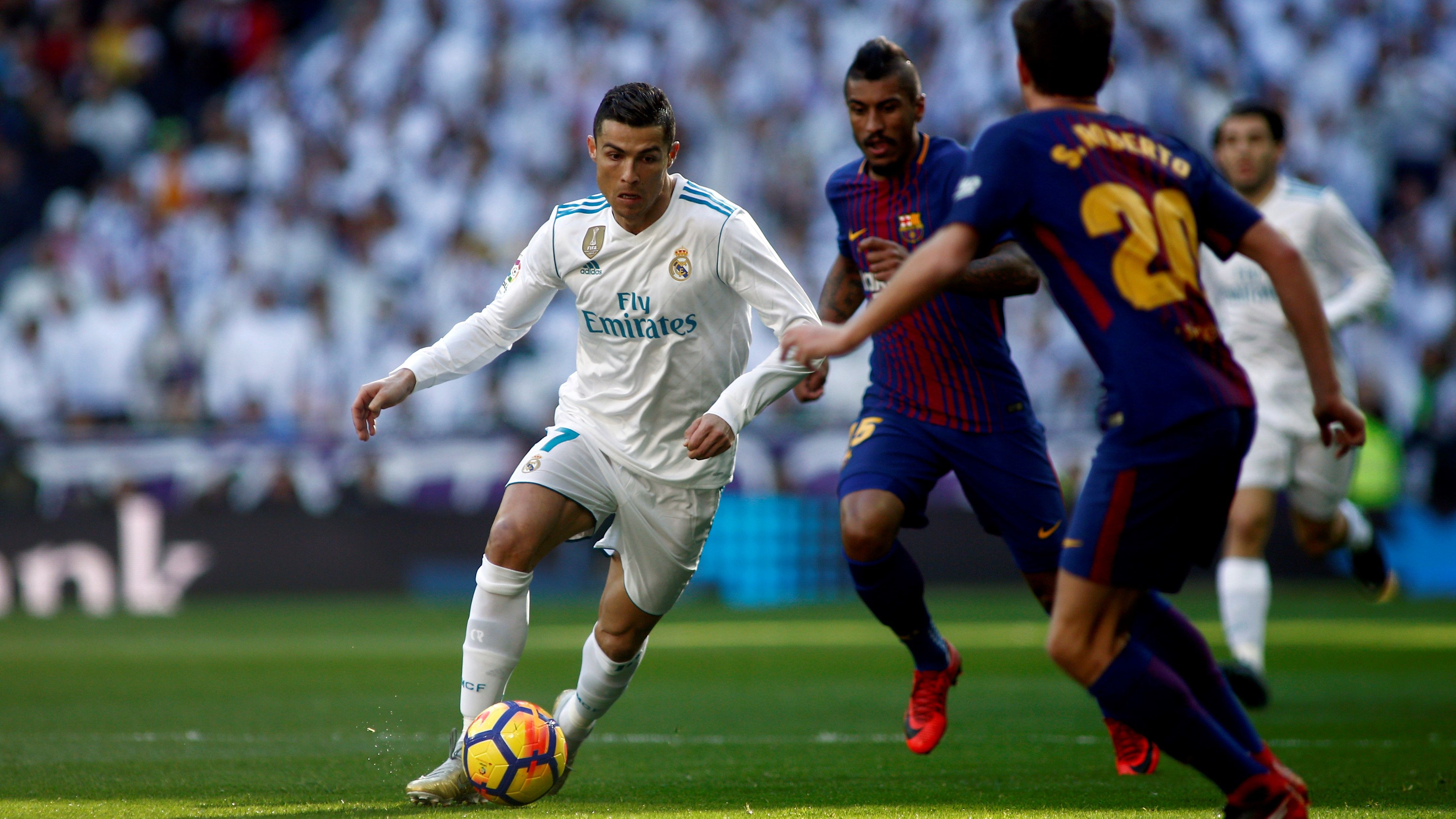 Cristiano Ronaldo Real Madrid Barcelona El Clásico LaLiga 23122017