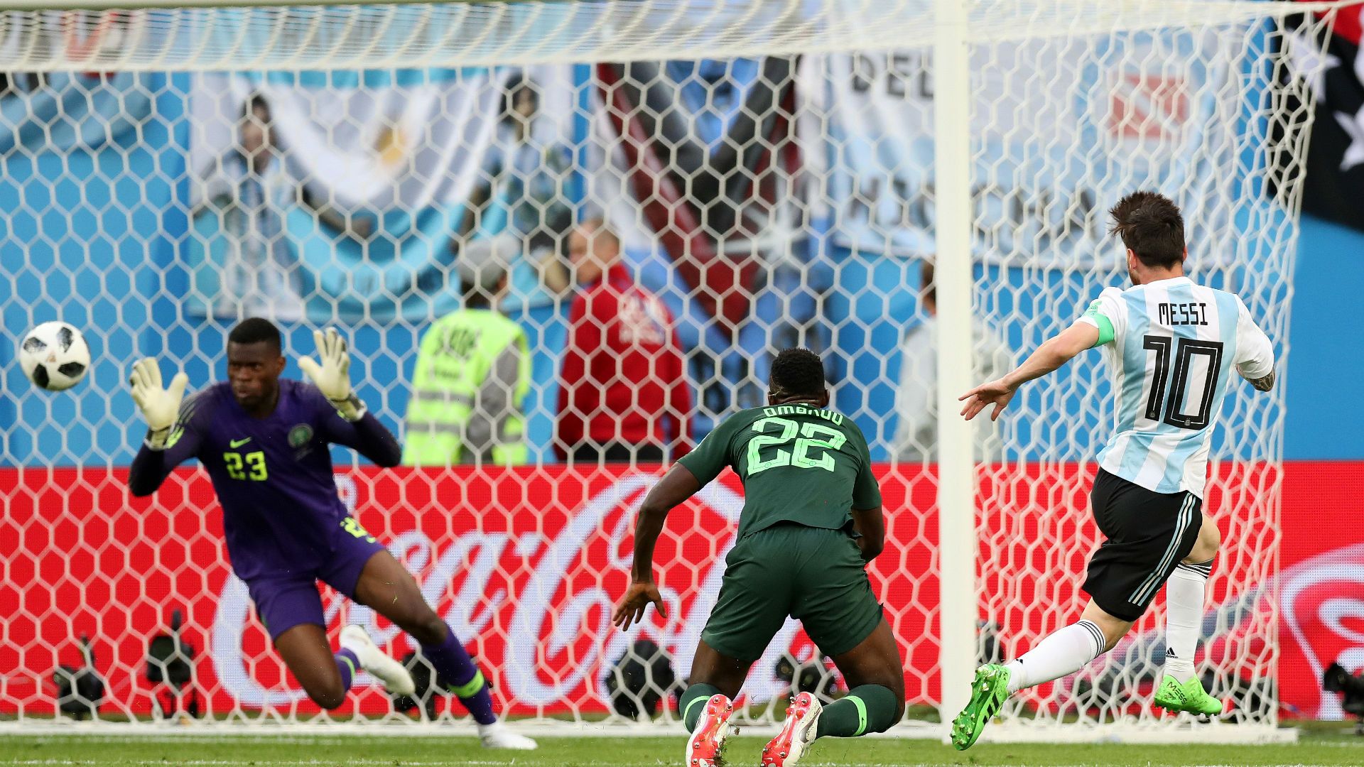 Lionel Messi Argentina Nigeria World Cup Russi 2018 26062018