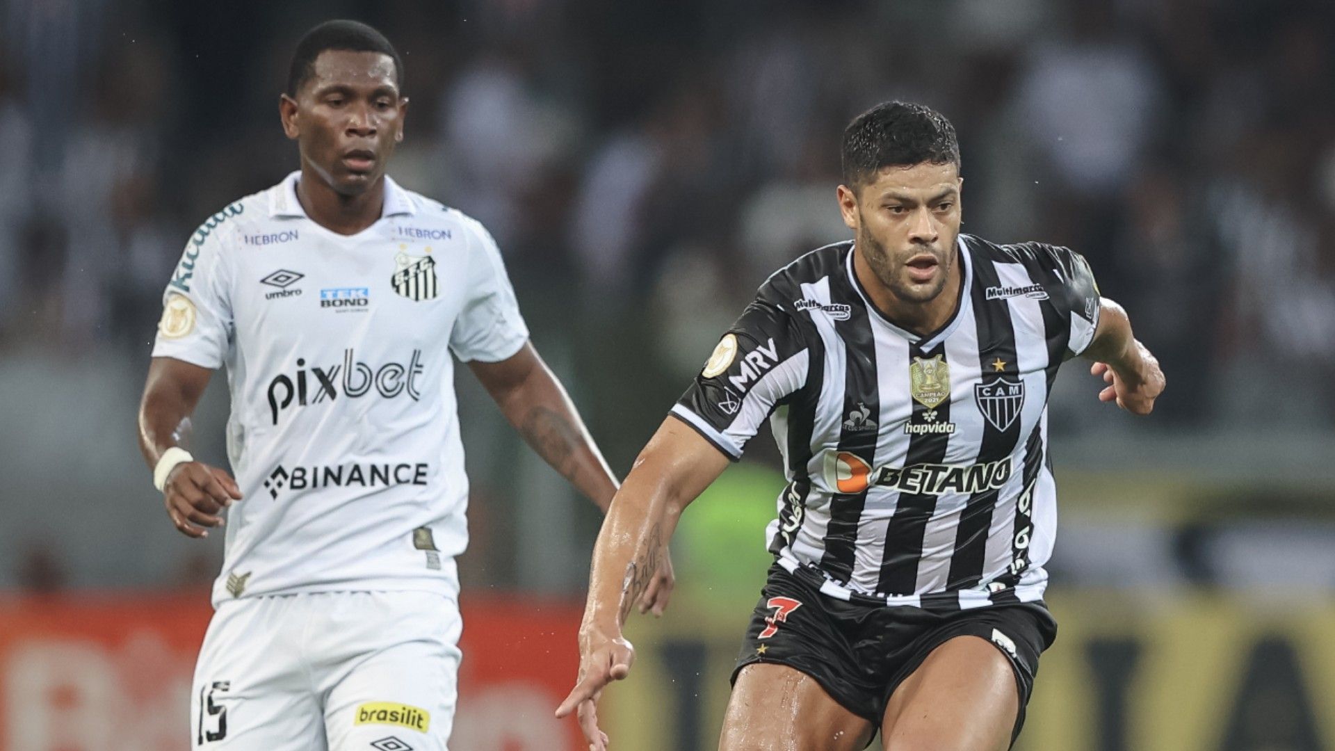 Hulk Atlético-MG Santos Brasileirão 11 06 2022