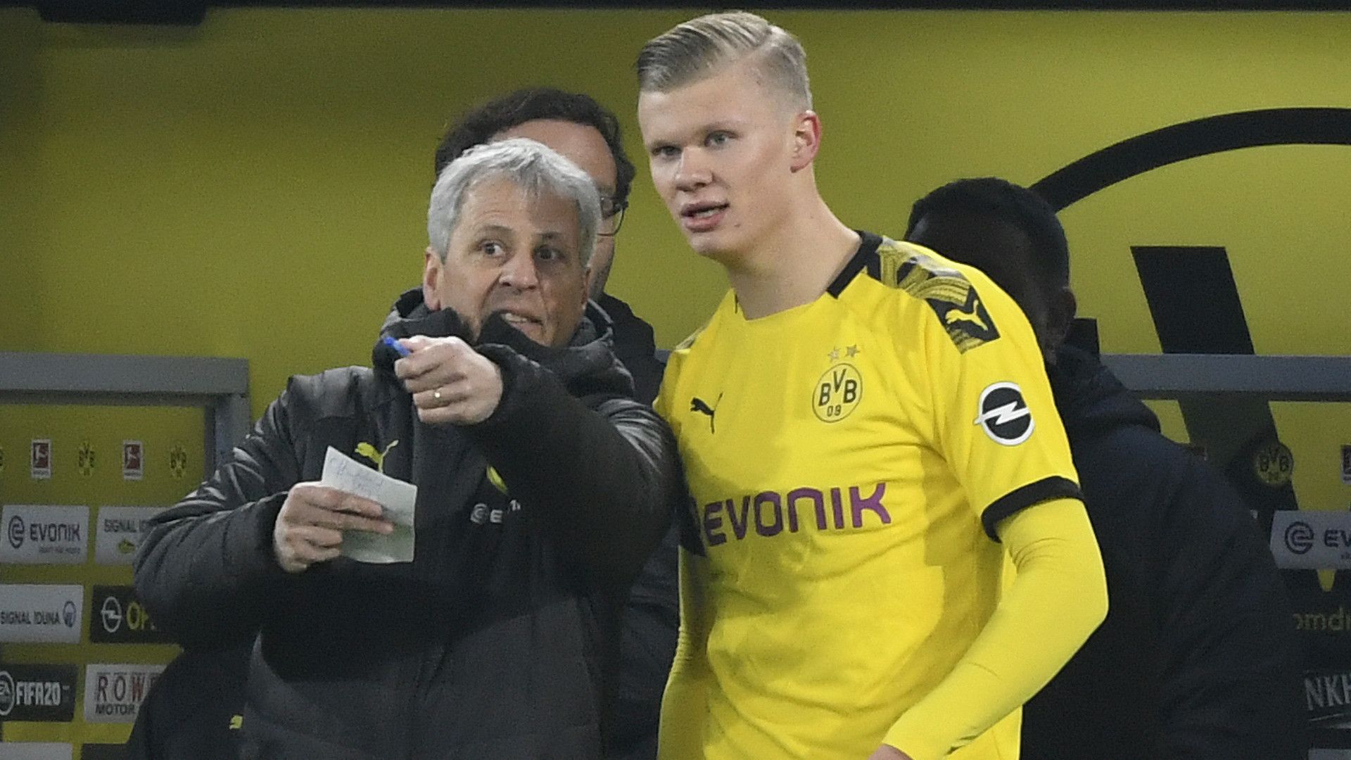 ERLING HAALAND BORUSSIA DORTMUND BUNDESLIGA 24012020