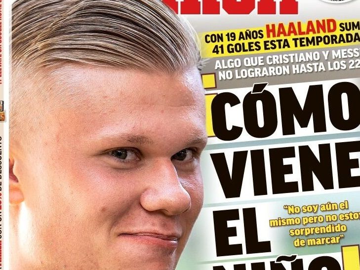 Newspapers covers embed only 18 Marca May