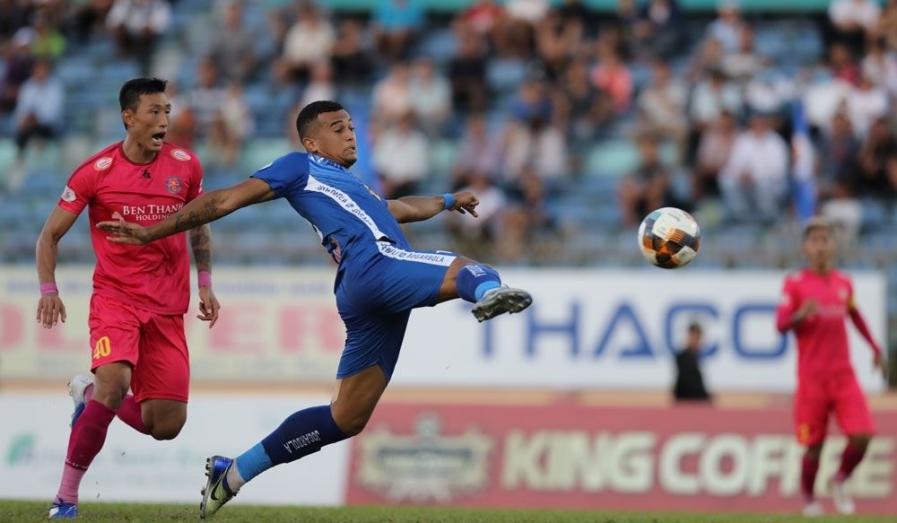 Rodrigo Dias Quang Nam vs Sai Gon V.League 2020