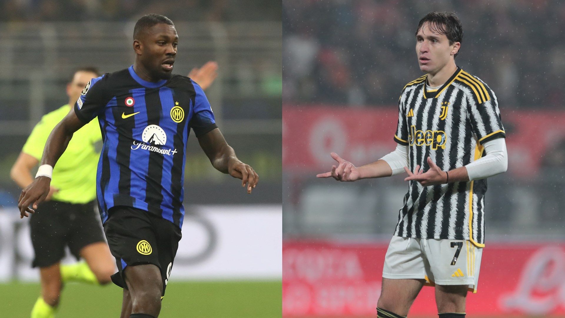 Thuram Chiesa Inter Juventus