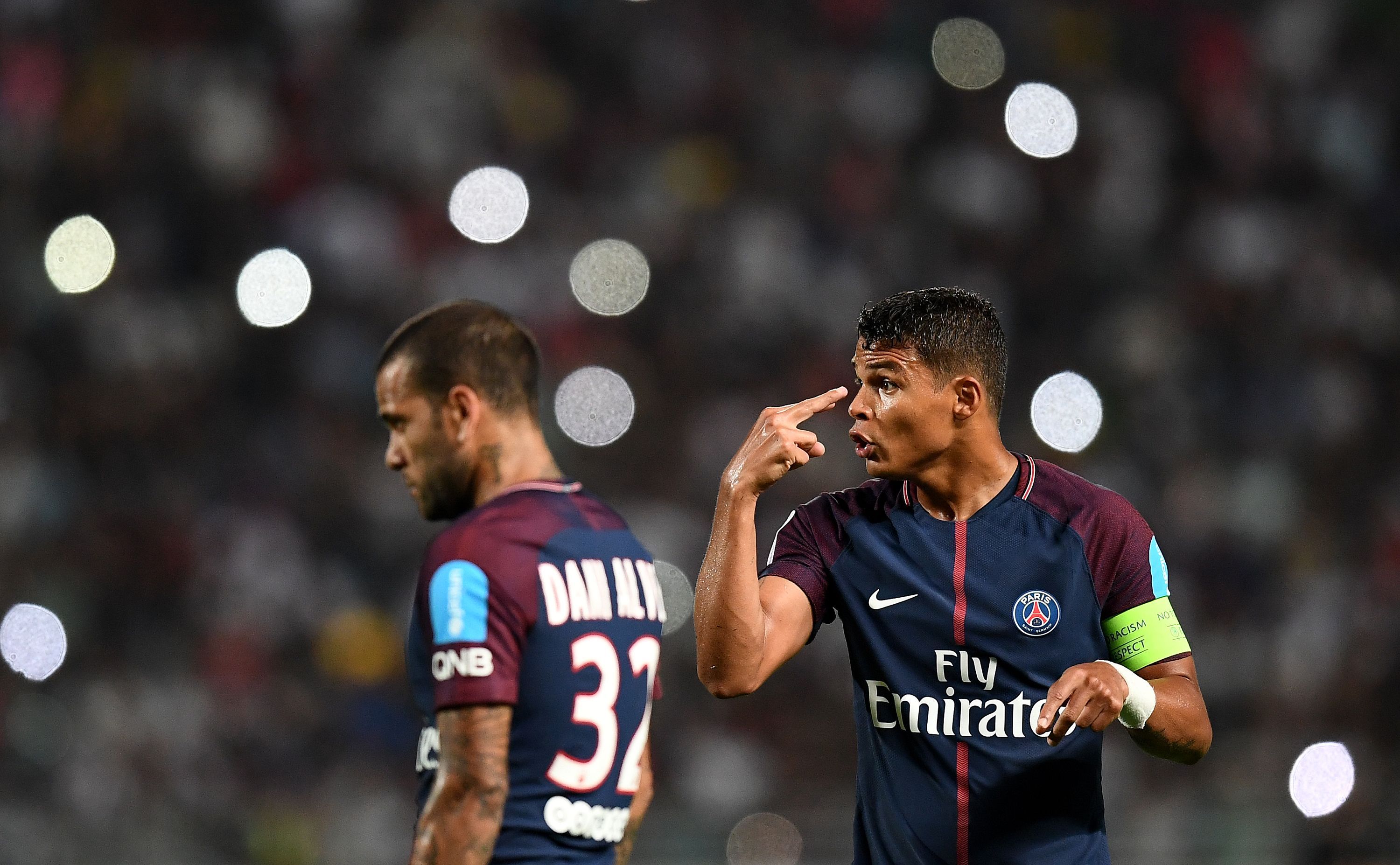 Daniel Alves - Thiago Silva - PSG