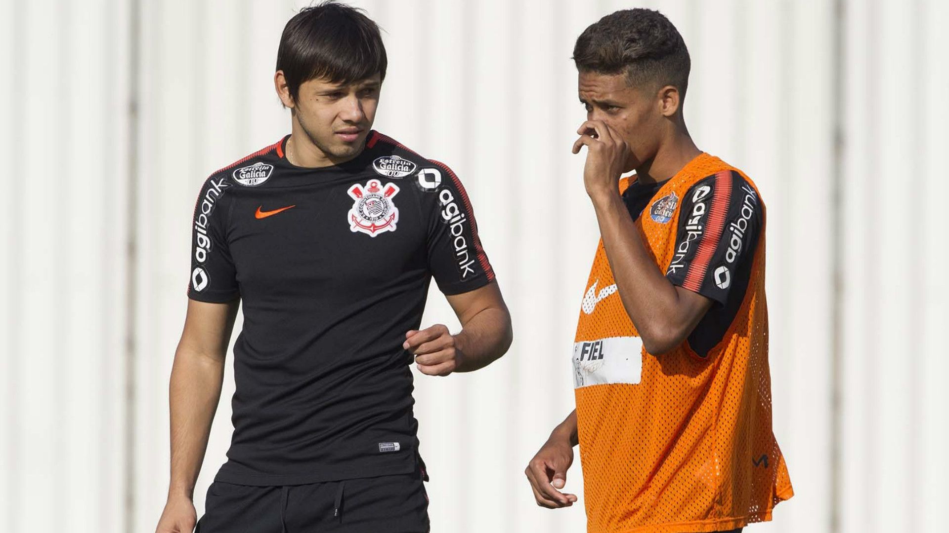 Romero e Pedrinho - Corinthians - 23/07/2018