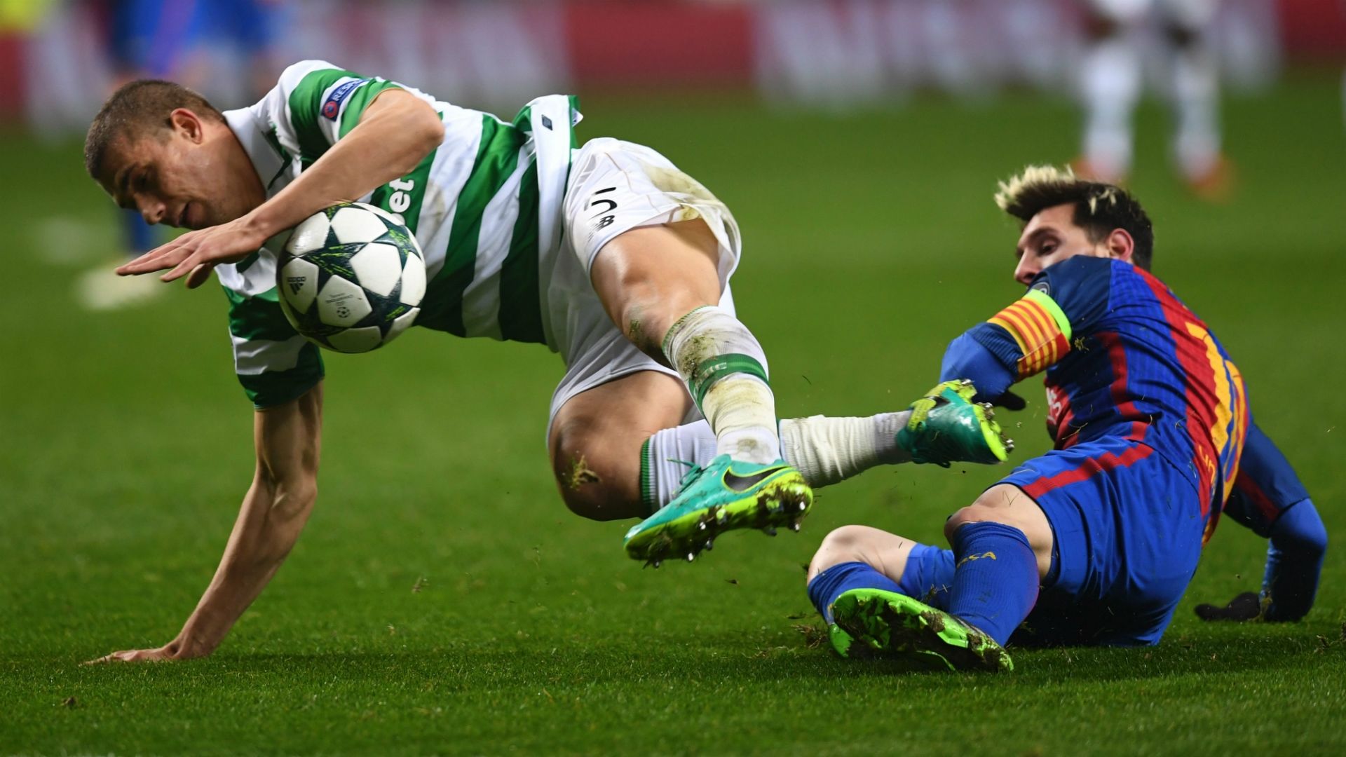 Lionel Messi Celtic Barcelona Champions League