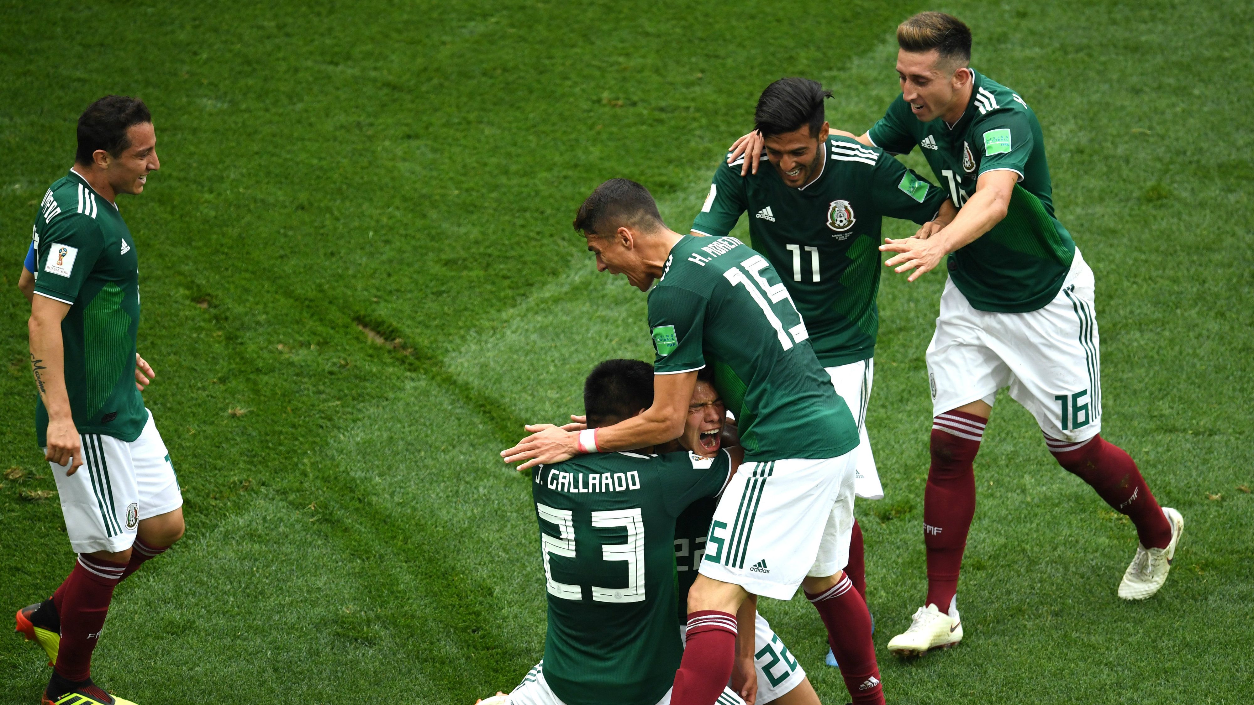 Selección mexicana Héctor Herrera Carlos Vela Andrés Guardado