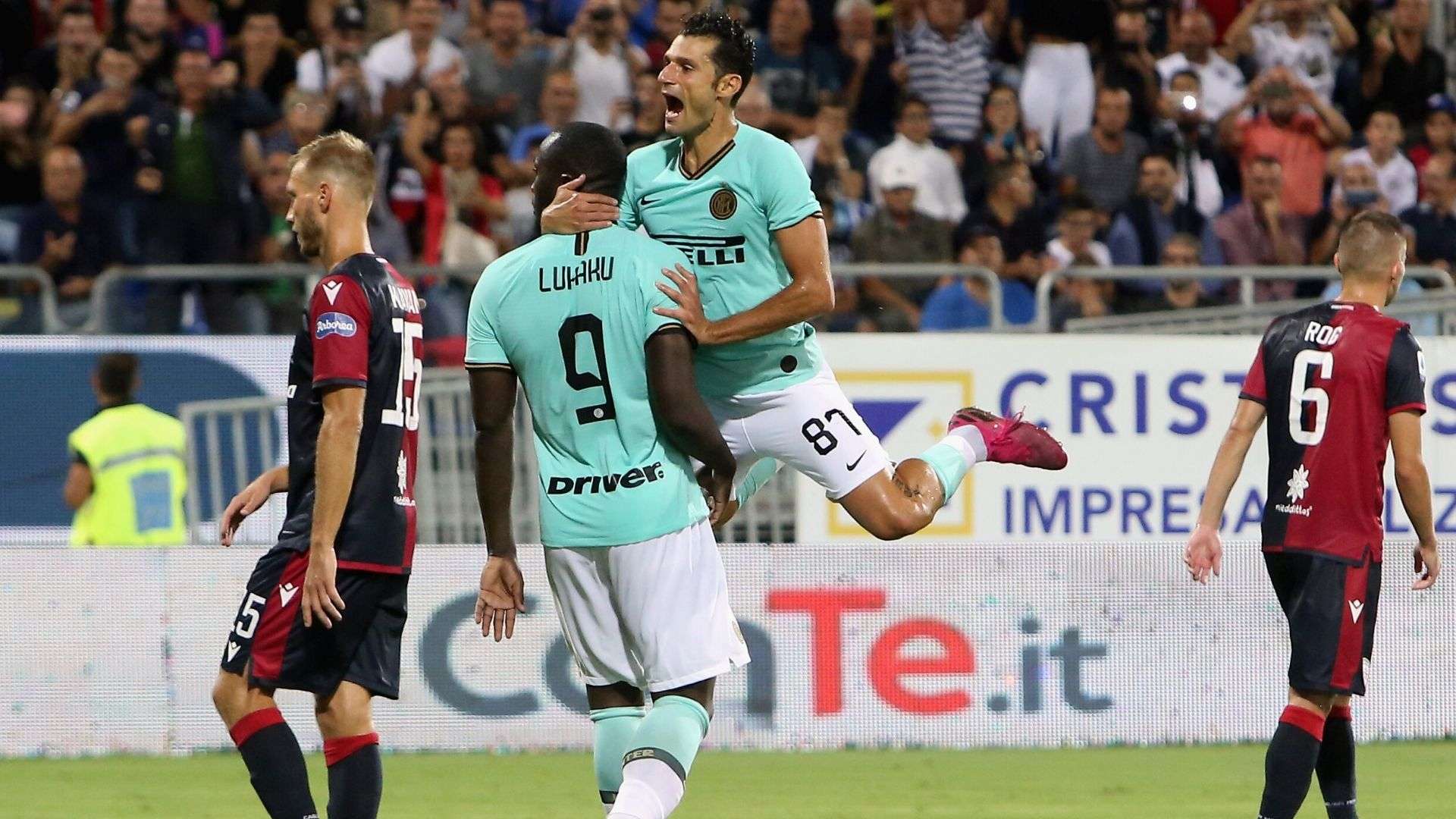 Romelu Lukaku Cagliari Inter