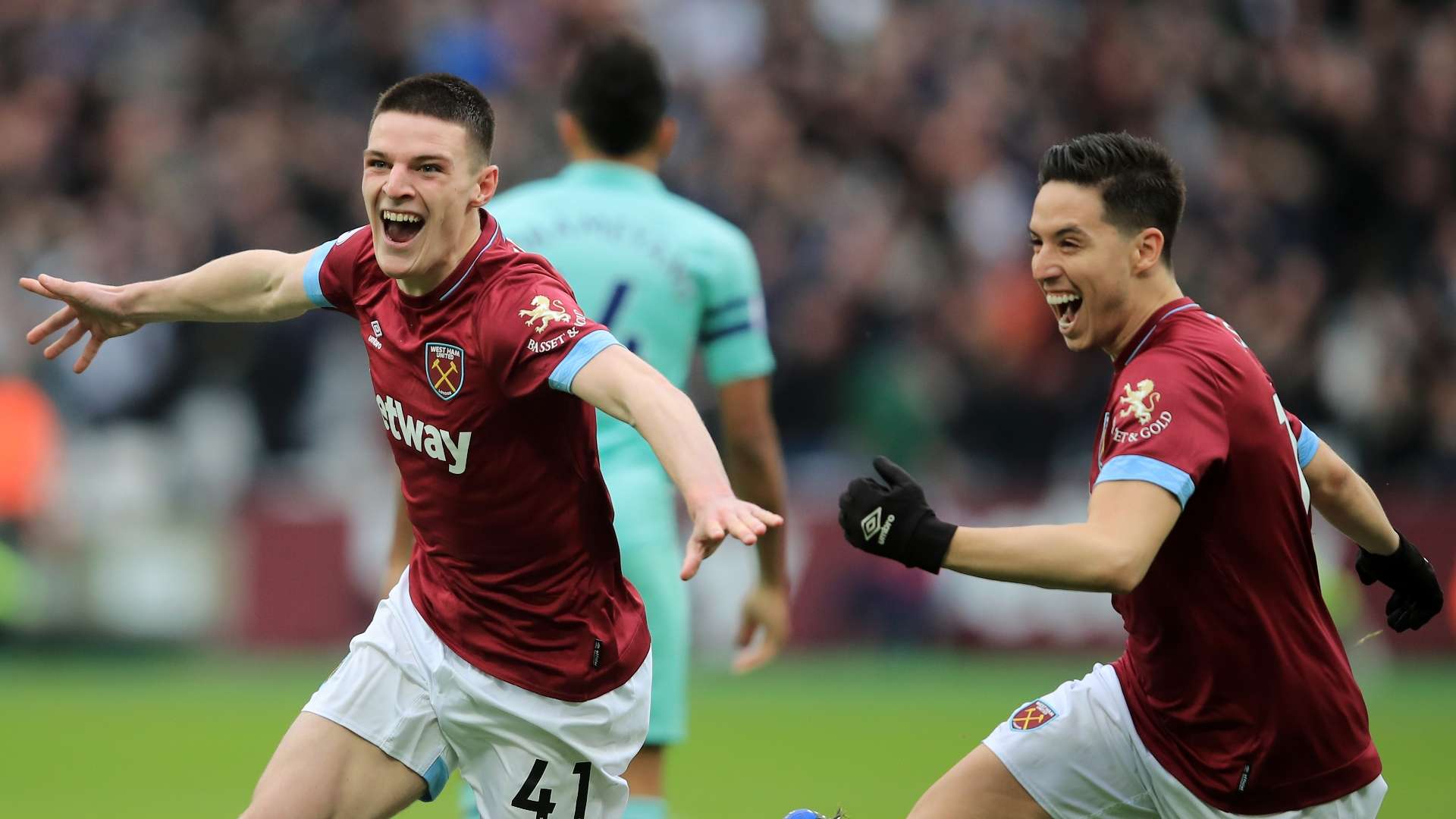 Declan Rice Samir Nasri West Ham Arsenal
