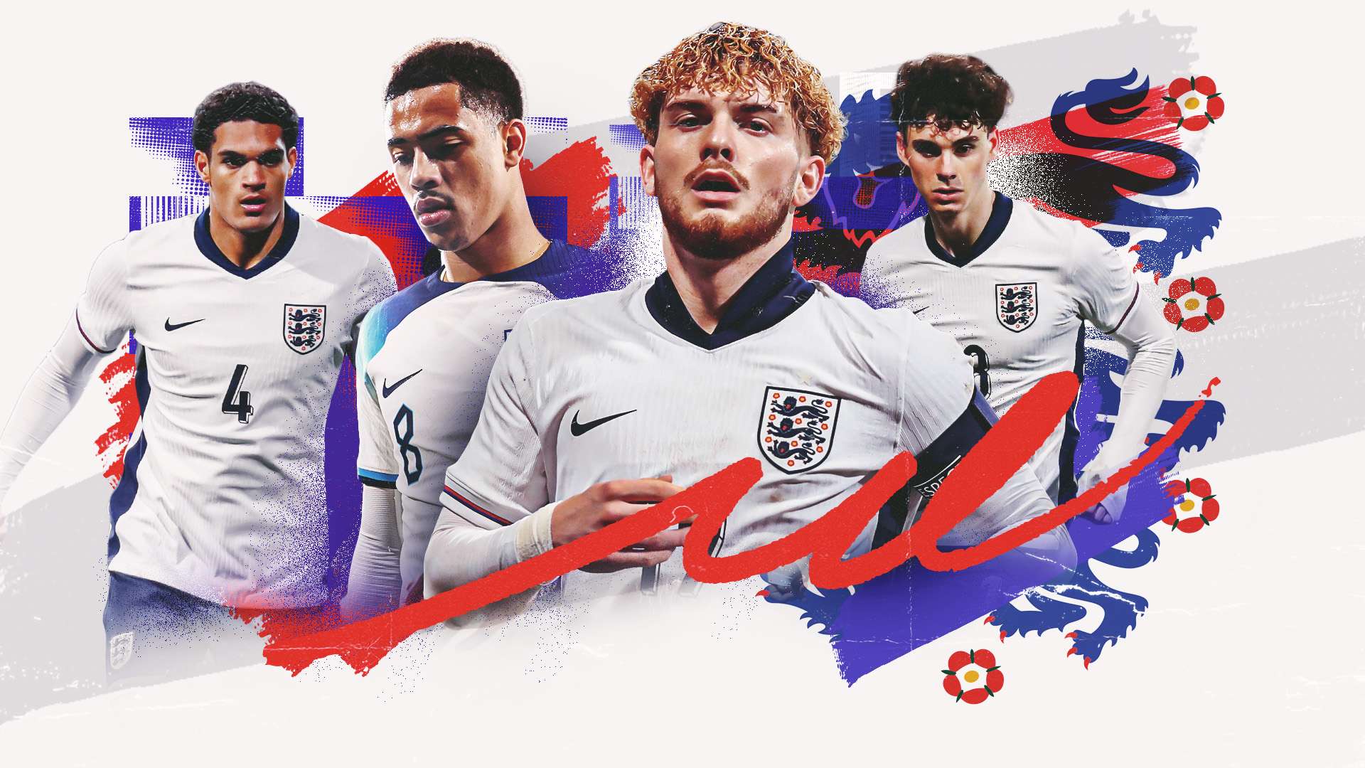 England uncapped players GFX