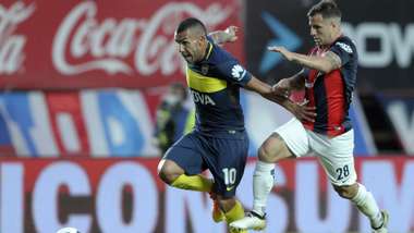 Carlos Tevez Franco Mussis San Lorenzo Boca Juniors Primera Division Argentina 27112016