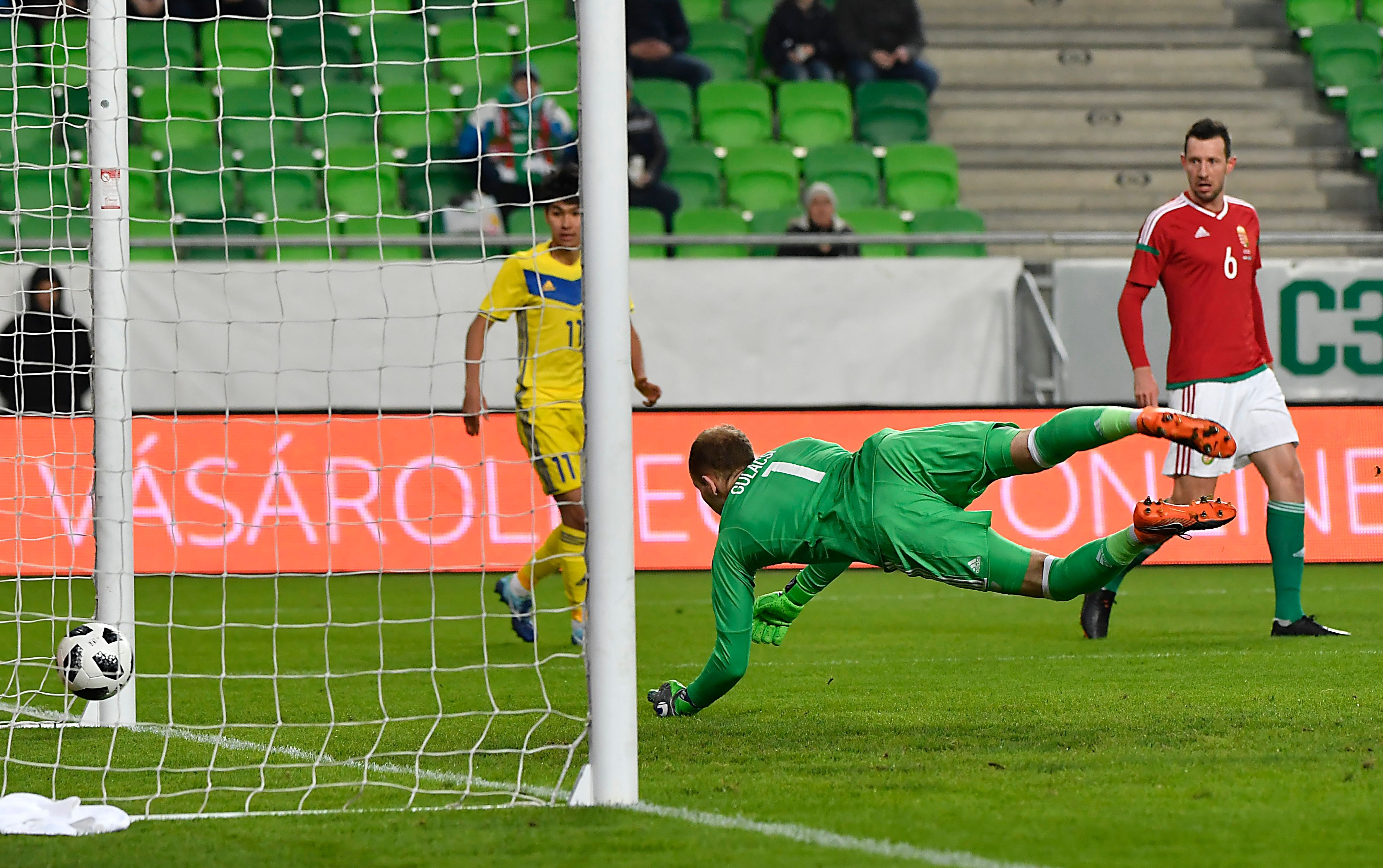 Magyarország Kazahsztán Gulácsi Elek