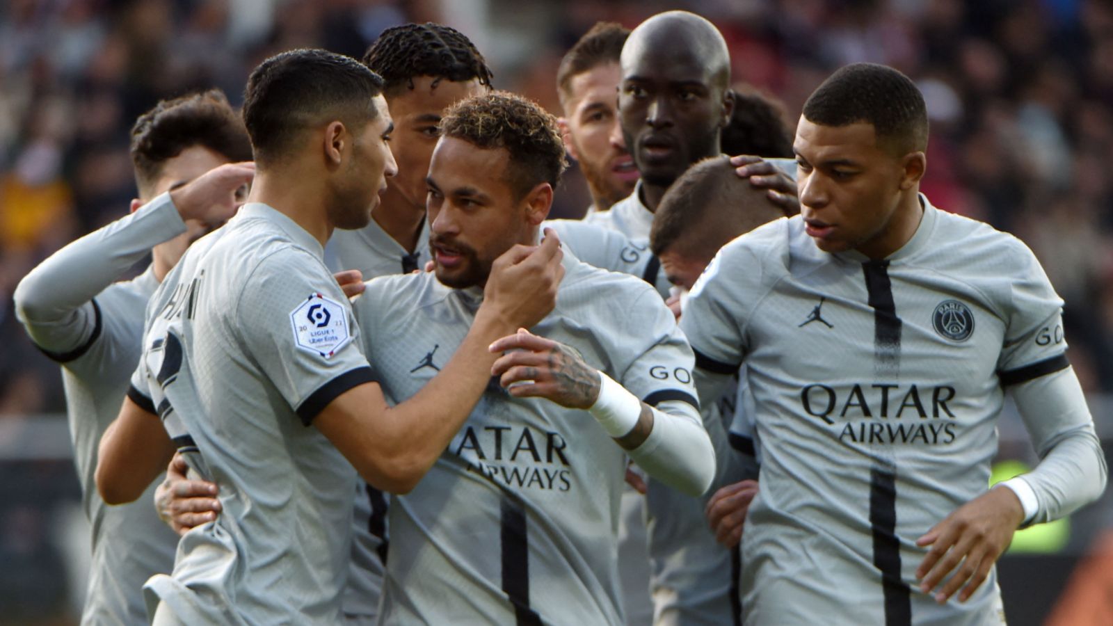 Lorient PSG Ligue 1 2022-23 Neymar